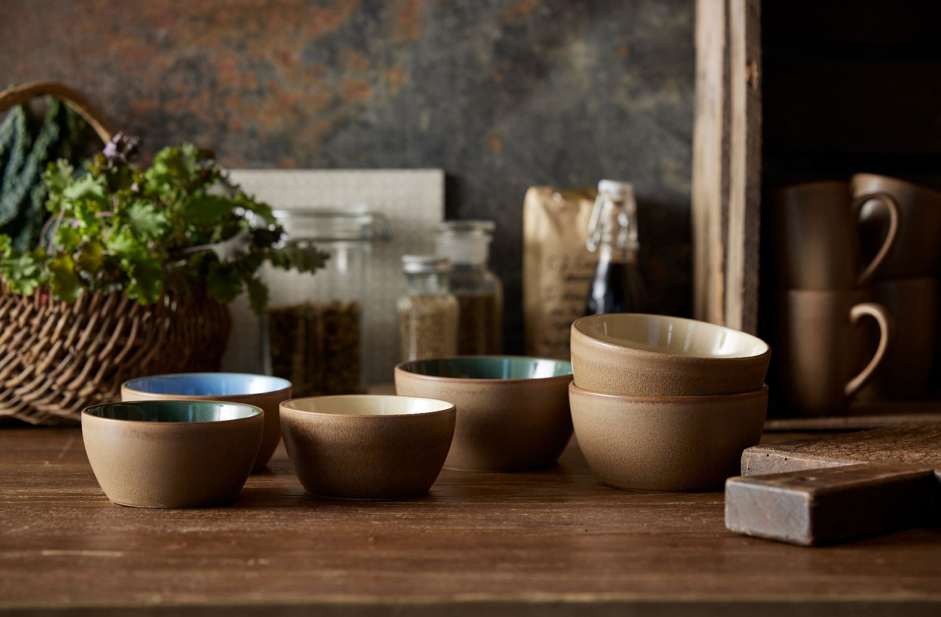 BITZ STONEWARE kameninová mísa / salátová mísa 14 cm