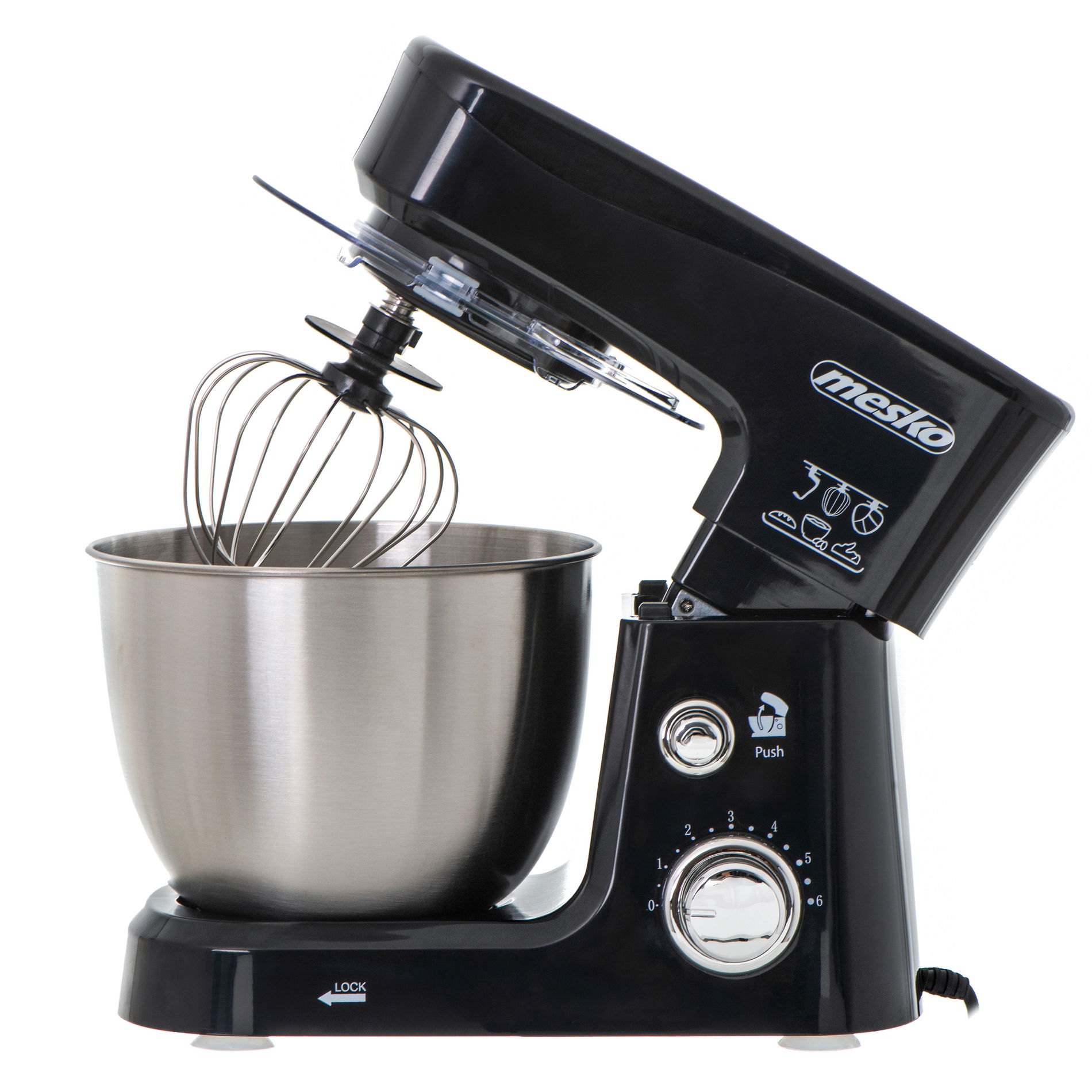 MESKO MS 4217 1200 W - kuchyňský planetární mixér / robot s mísou