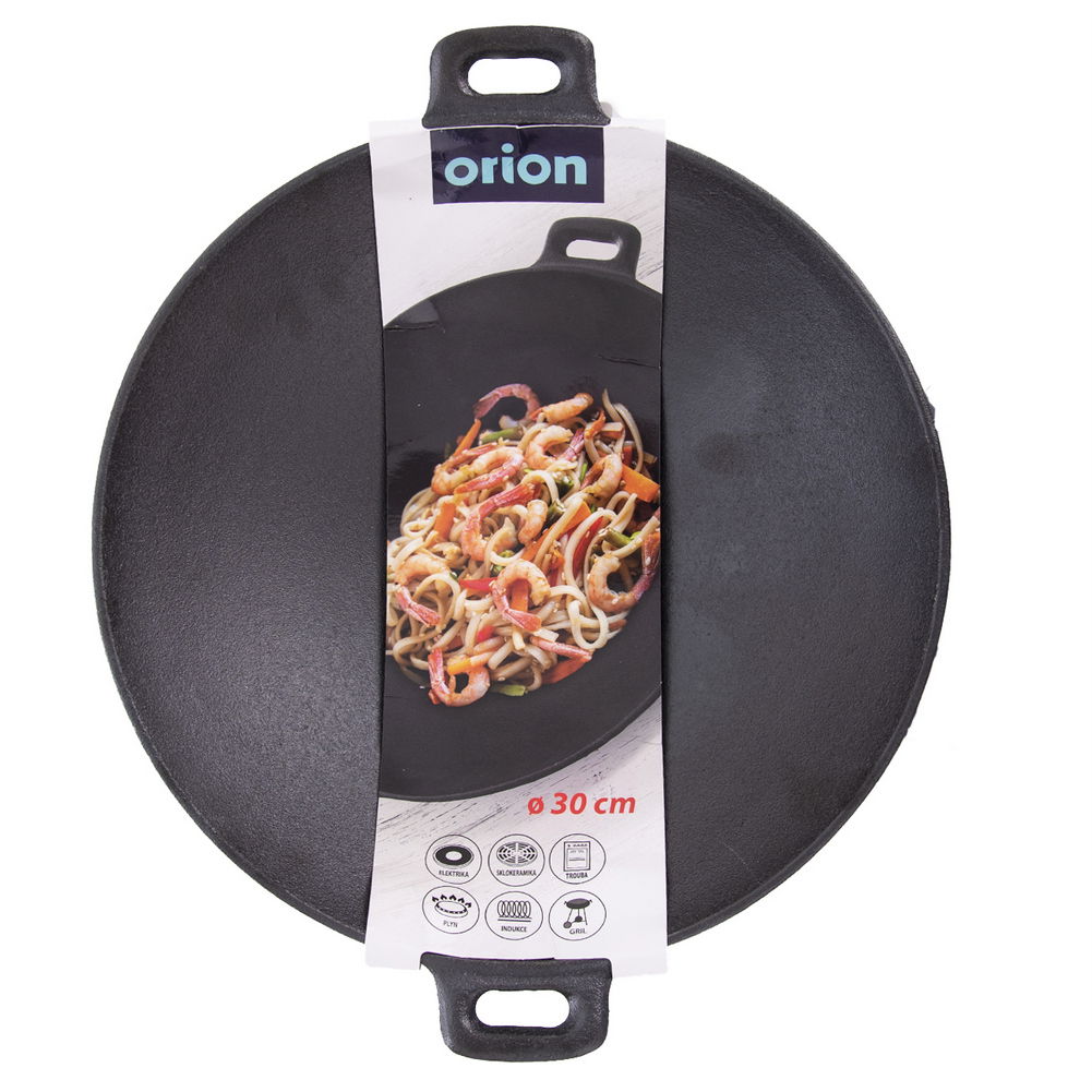 Železná panvica / Wok HIERRO ASIATICO 30 cm