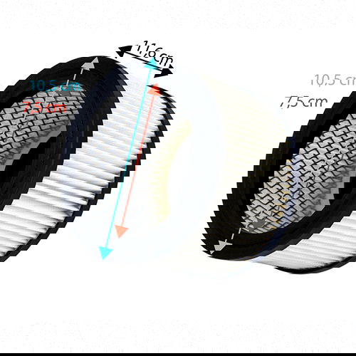 ADLER AD 7040.1 - filter pre vysávač AD 7040