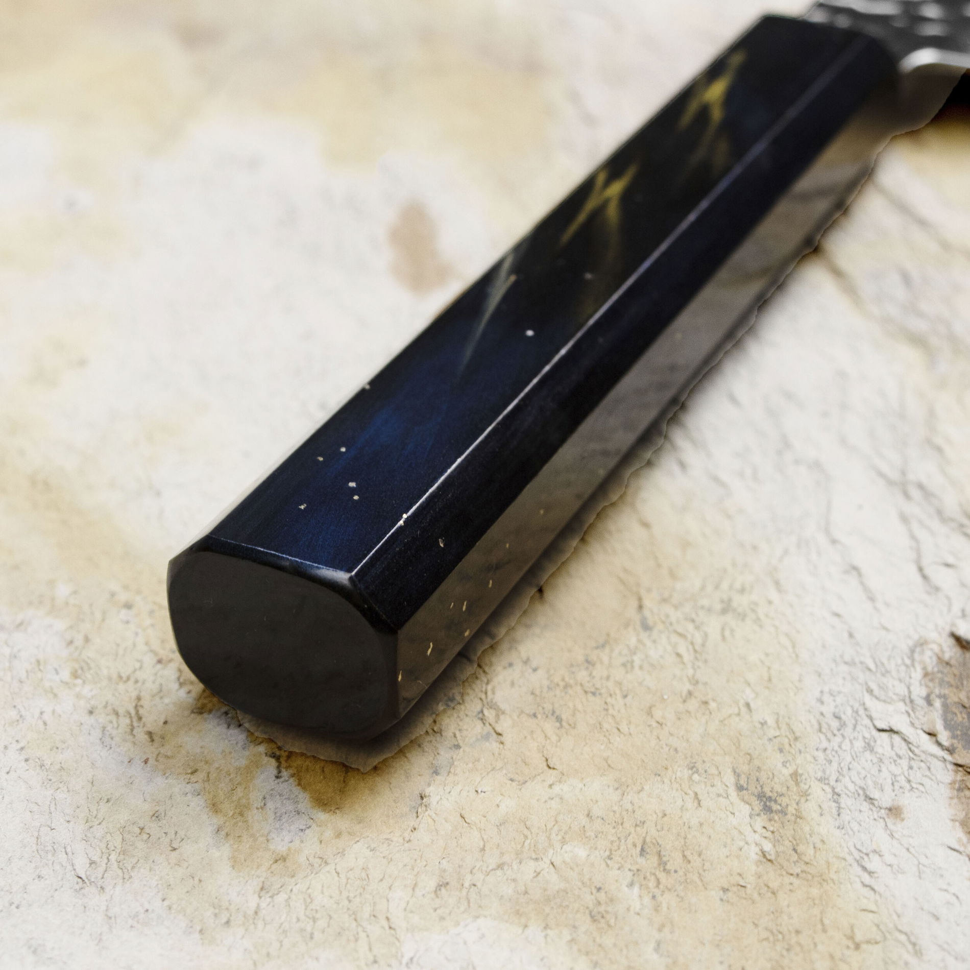 SAKAI TAKAYUKI Urushi Saiu 24 cm - japonský kuchařský nůž z damascénské oceli