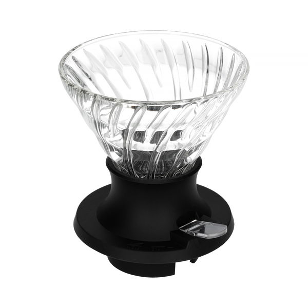 Sada ponorných spínačů HARIO V60-02 černá - dripper / skleněný kávový filtr