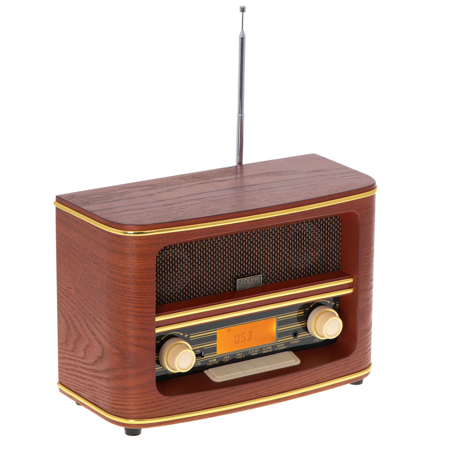 ADLER AD 1187 - retro rádio s bluetooth