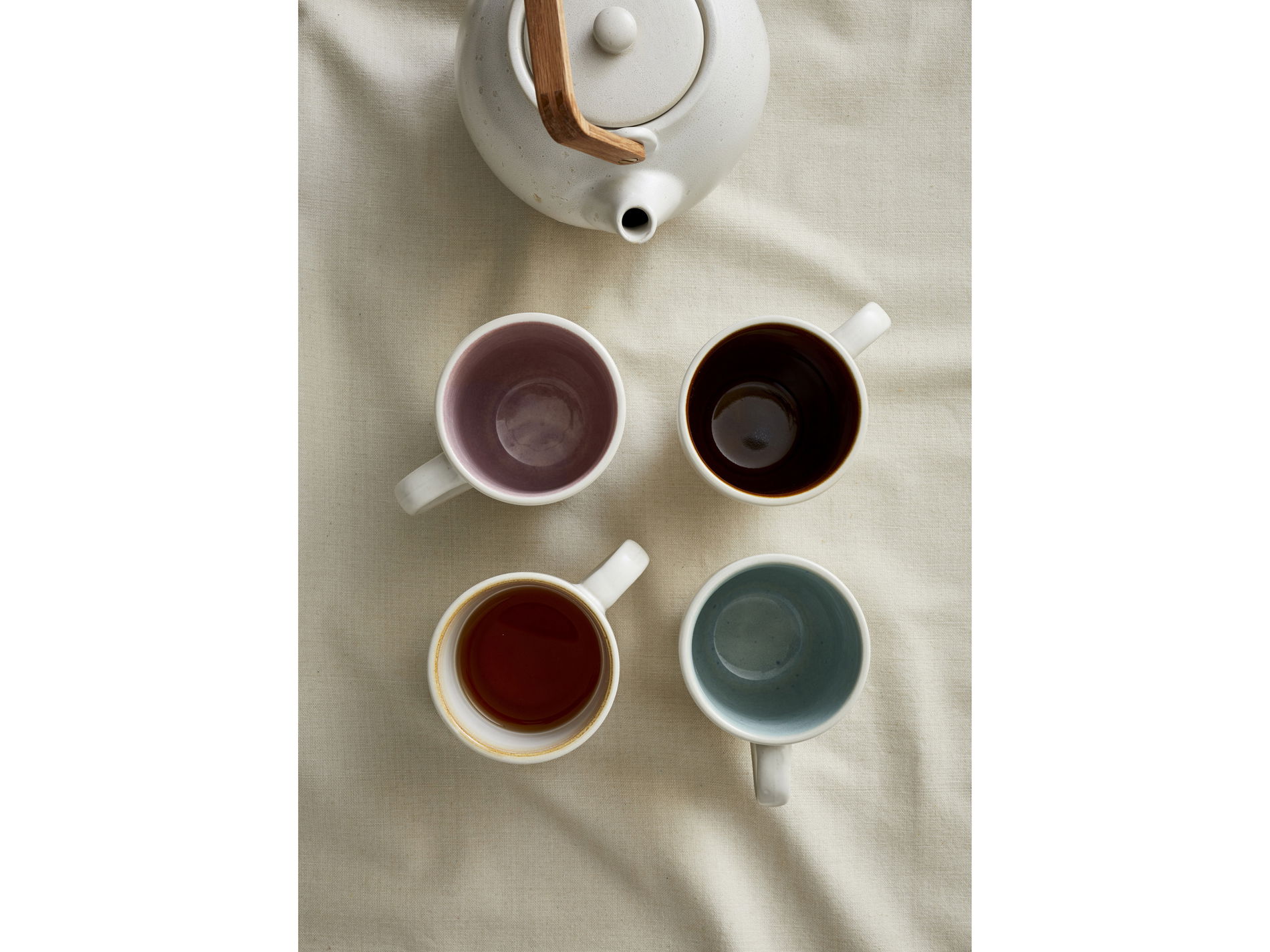 Kamenné šálky BITZ STONEWARE 300 ml 4 ks.