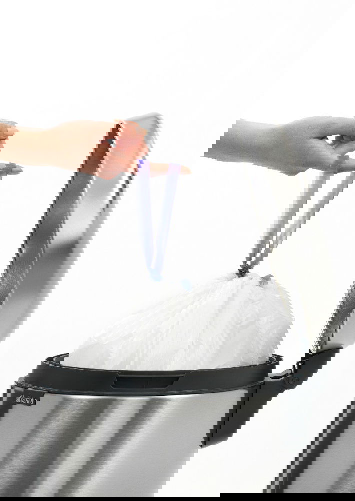 BRABANTIA Newicon 20 l - kosz na śmieci ze stali nierdzewnej z pedałem