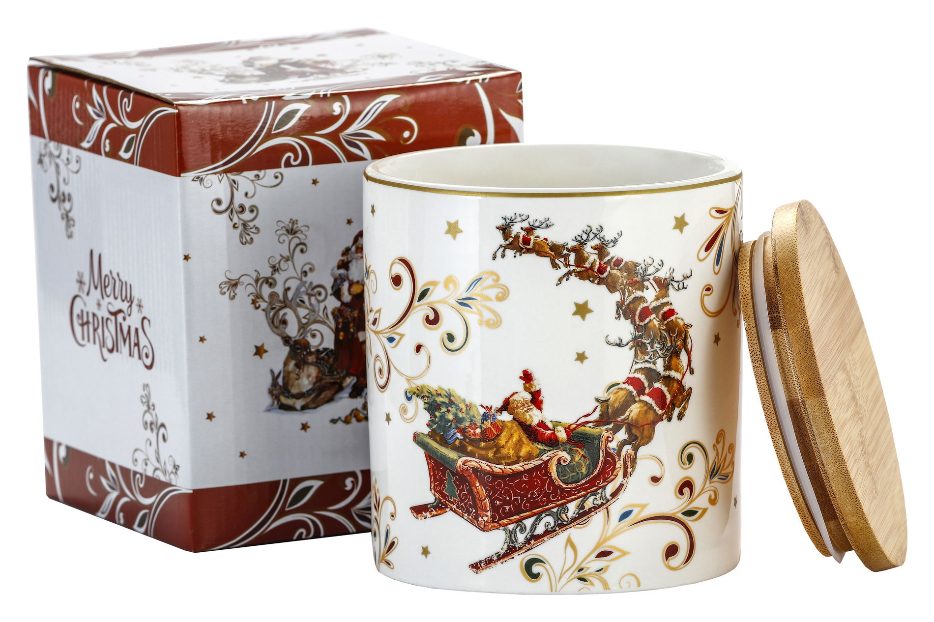 Pojemnik na żywność porcelanowy SANIE 1,3 l