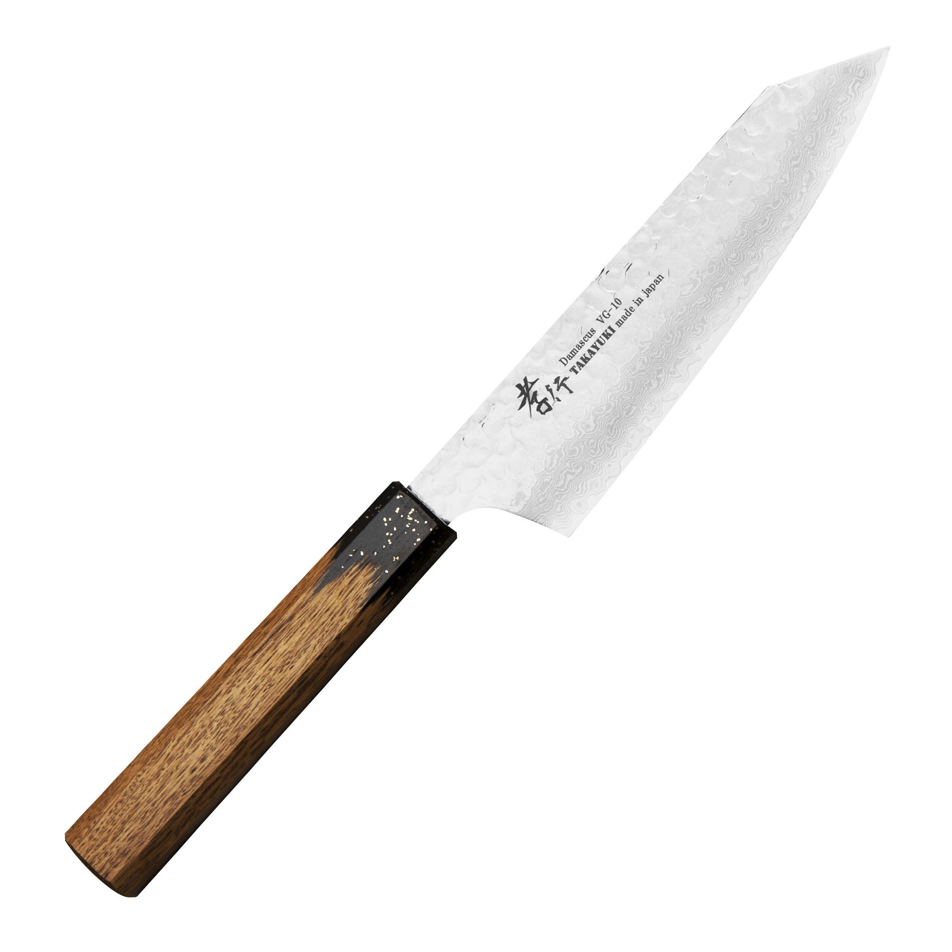 SAKAI TAKAYUKI Urushi Kokushin 16 cm - japoński nóż szefa kuchni ze stali damasceńskiej