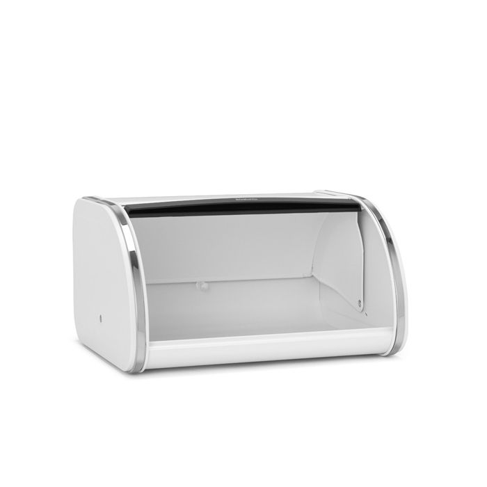 BRABANTIA Roll Top bílý - chlebník z nerezové oceli