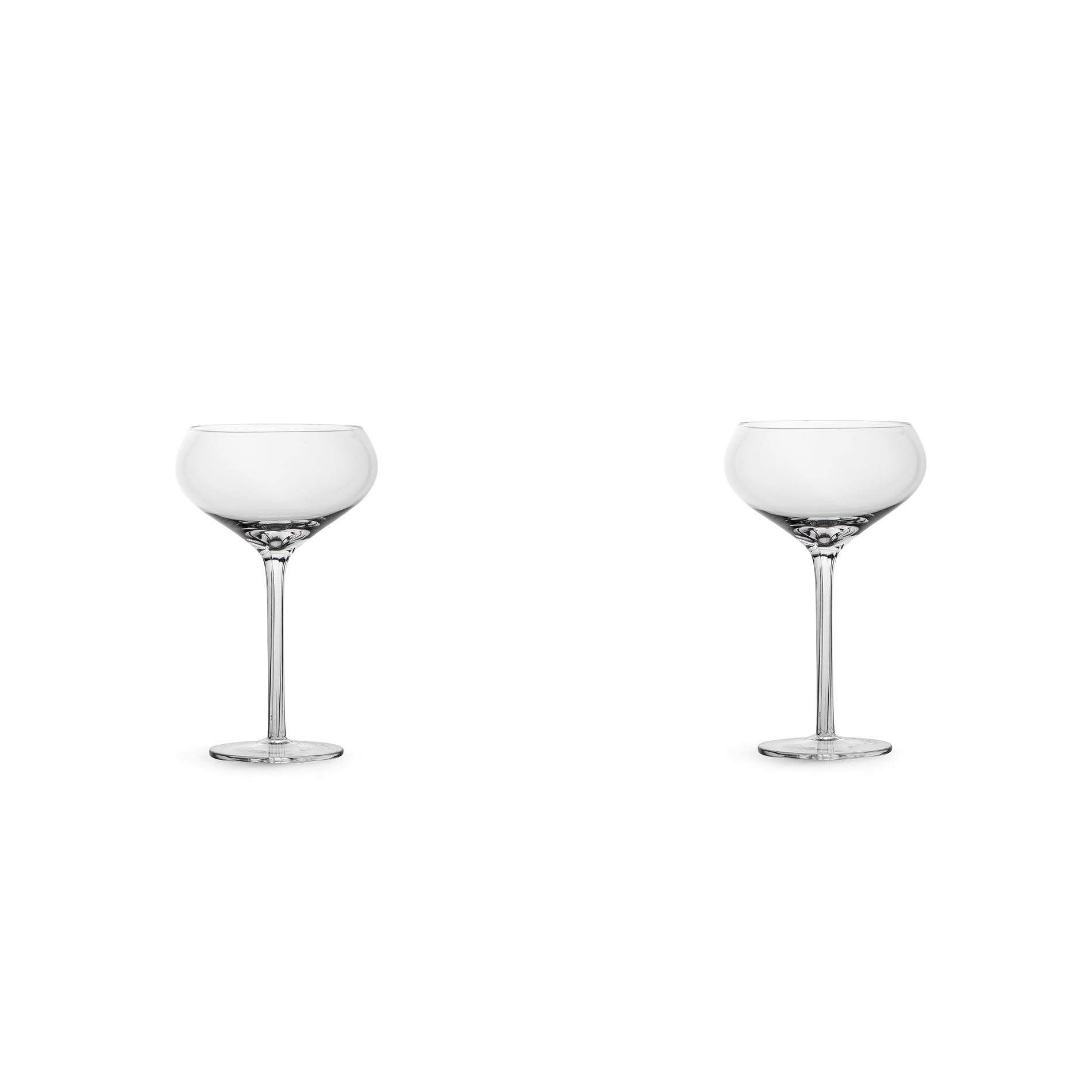 SAGAFORM Saga Glass 270 ml 2 ks - sklenené poháre na šampanské