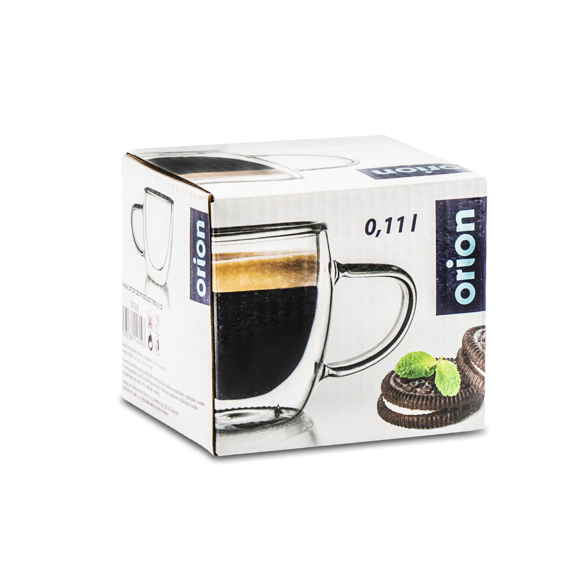 THERMAL CUP skleněný šálek na espresso s dvojitou stěnou 110 ml