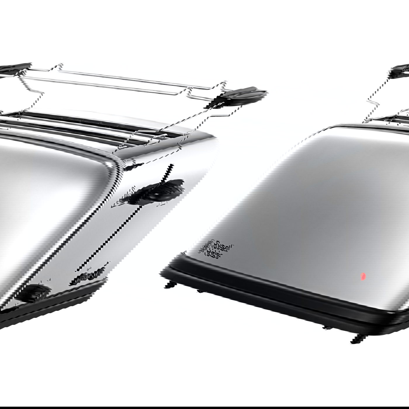 RUSSELL HOBBS Victory Four Slice Long Slot 1600 W – nerezový, elektrický toustovač/topinkovač