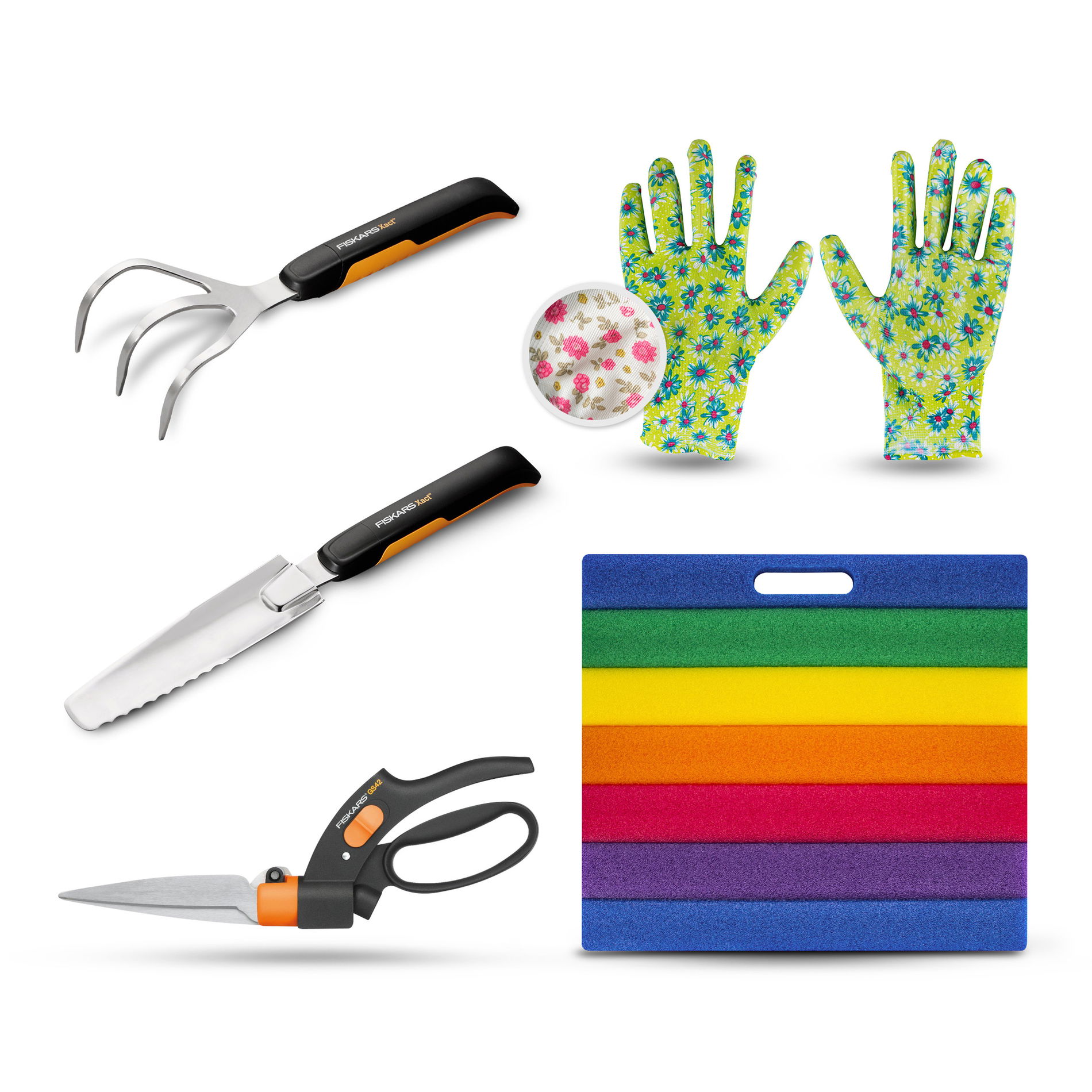 FISKARS Xact Garden Care 5 el. - sada záhradných nástrojov