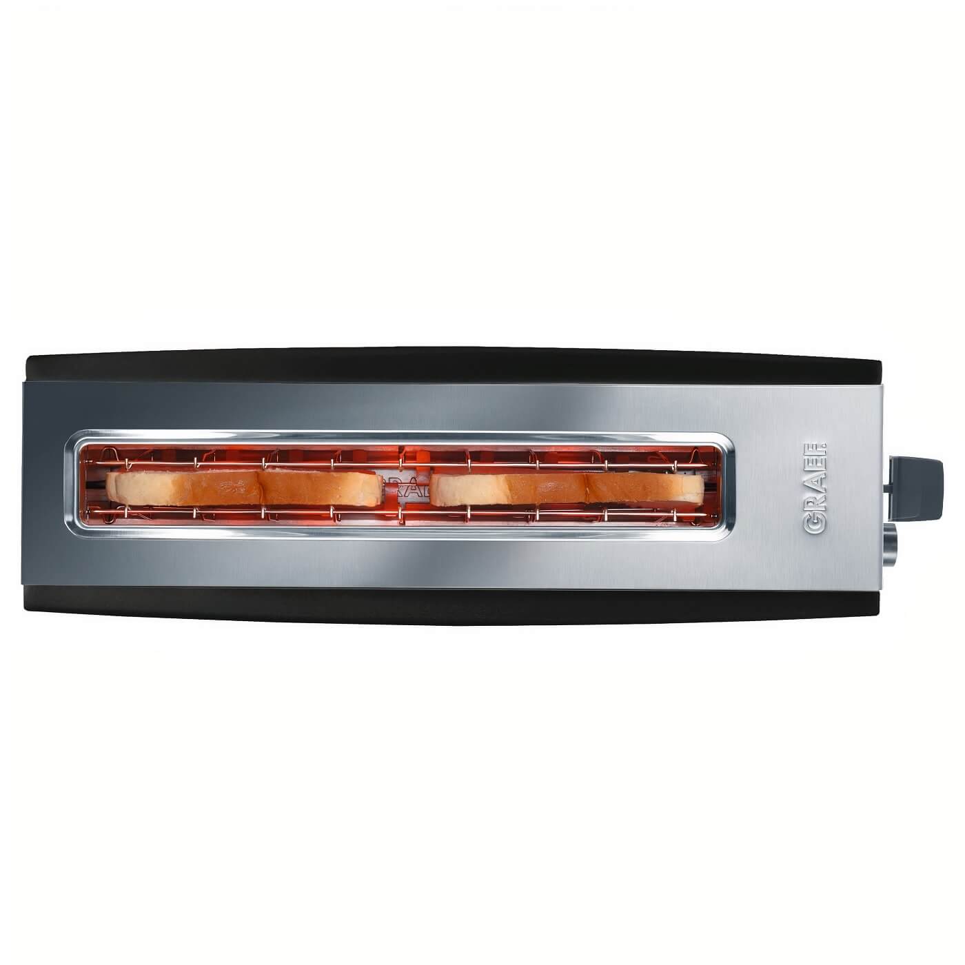Toustovač / Elektrický sendvičovač z nerezové oceli GRAEF FAMILY LINE TO 92 880 W