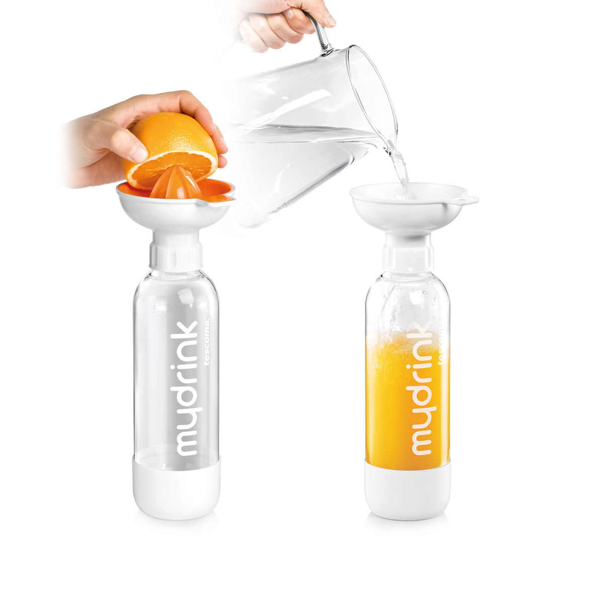 TESCOMA MyDrink biały - syfon do napojów gazowanych plastikowy