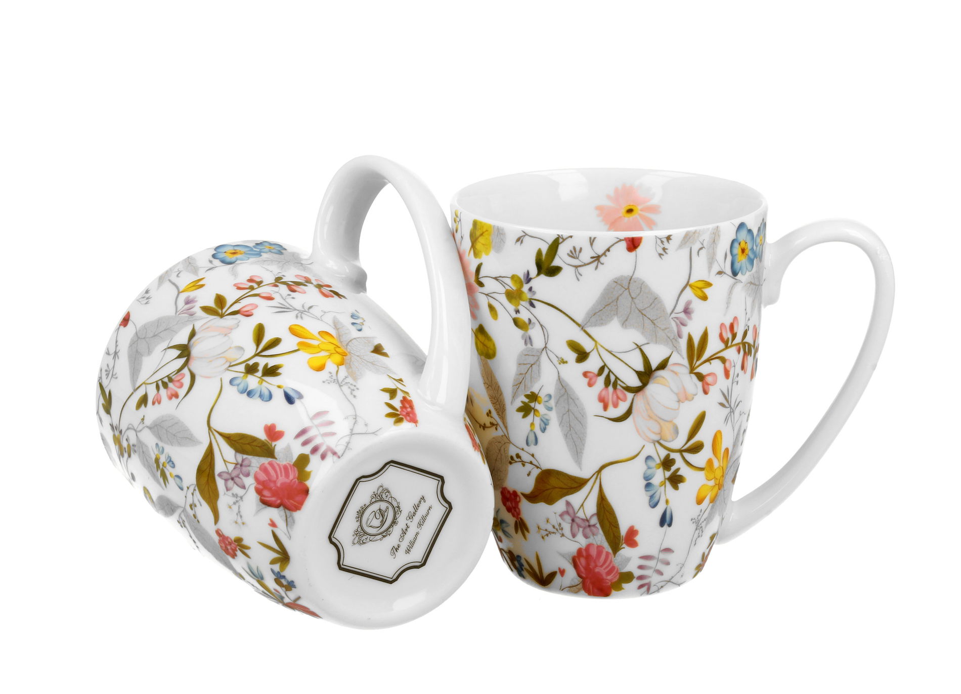 Porcelánové šálky DUO ART GALLERY WHITE BY WILLIAM KILBURN 380 ml 2 ks.