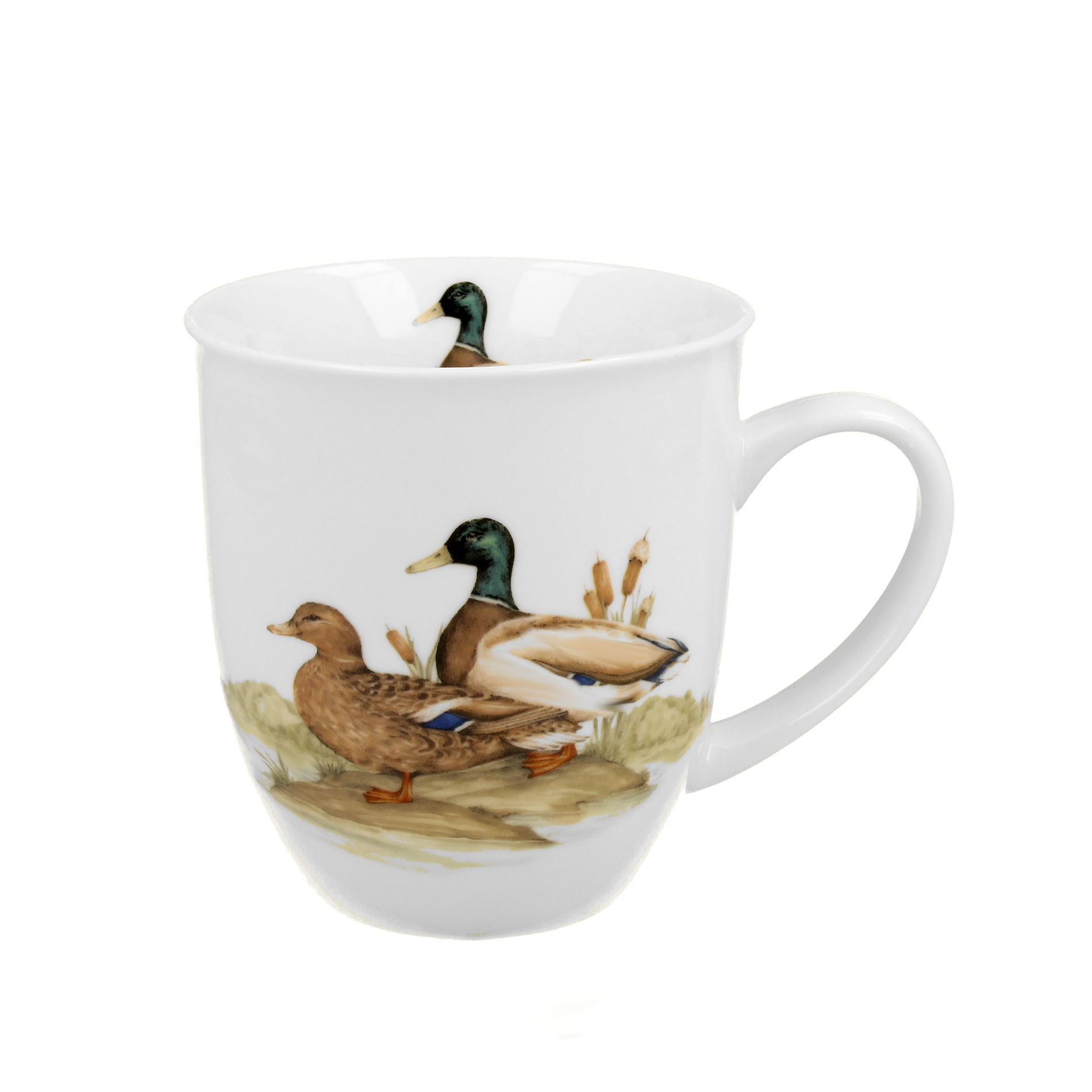 Porcelánový hrníček DUO ANIMALS PTACÍ SVĚT KACHNY 400 ml