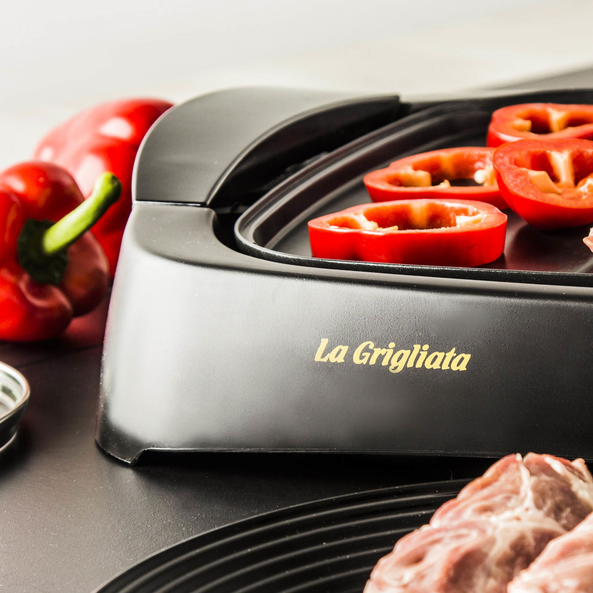ARIETE La Grigliata 2000 W černá - plastový elektrický gril