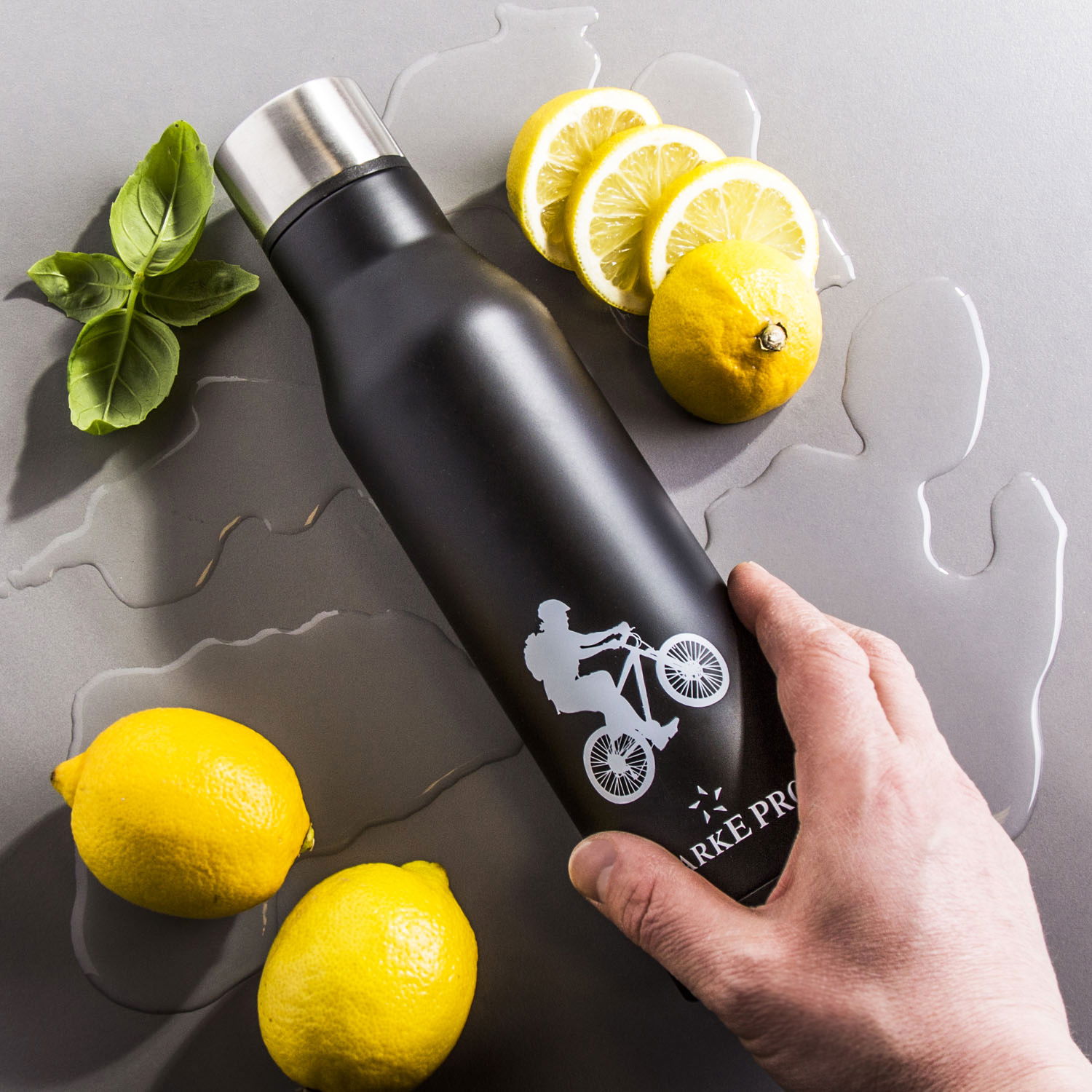 Ocelová termoska STARKE EXPLORER ČERNÁ 0,5 l