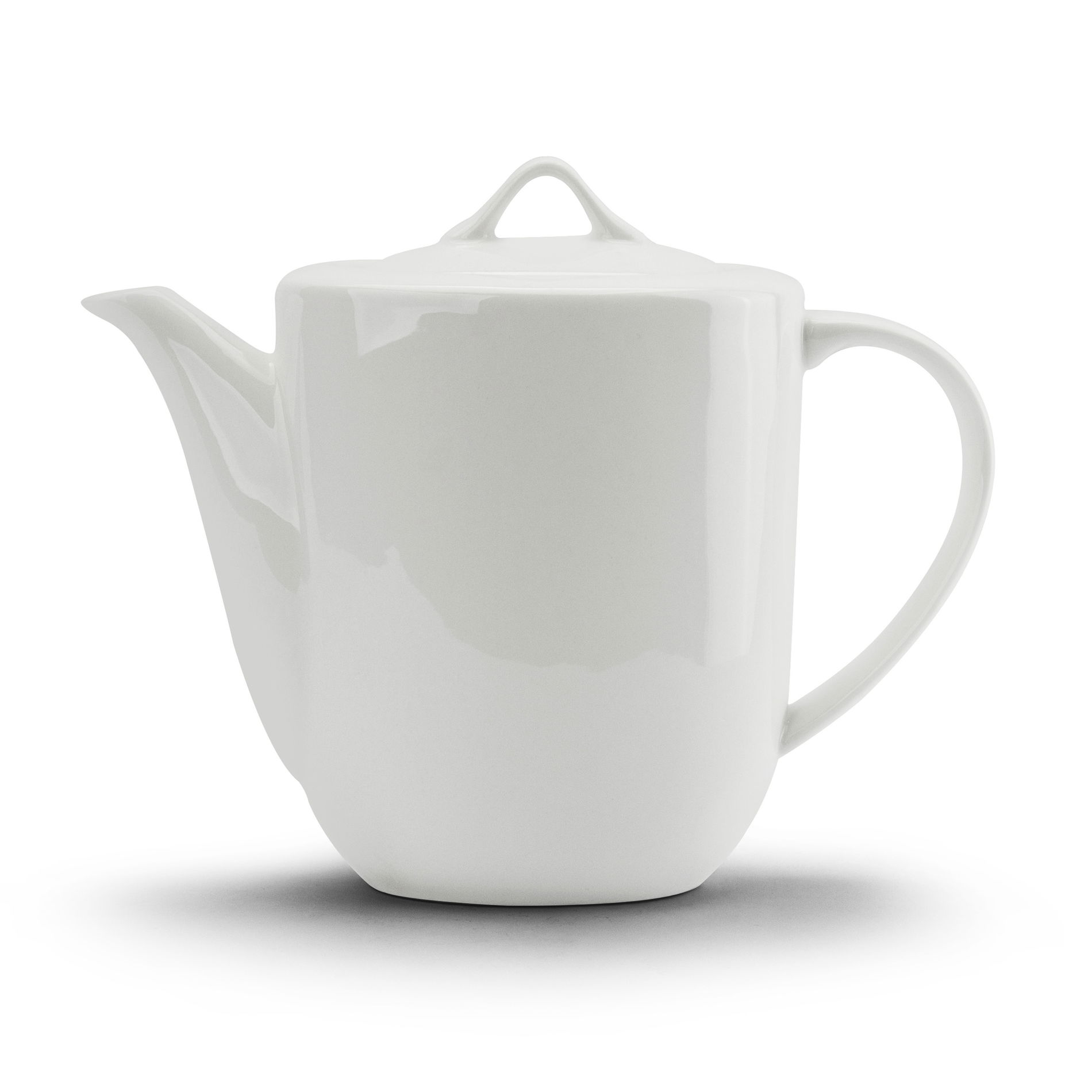 Porcelánová konvice na čaj a kávu REGULAR bílá 1,2 l