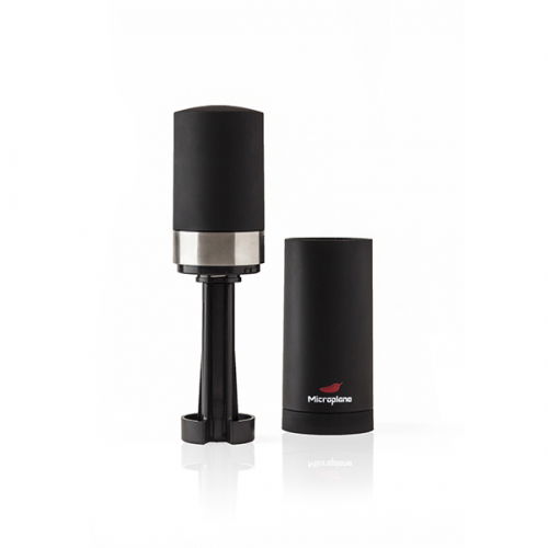 Plastový mlýnek na chilli MICROPLANE SPICY BLACK