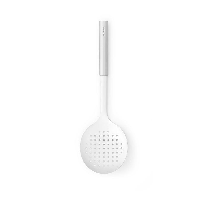 BRABANTIA Profile 35,3 cm stříbrná - nerezová cedící lžíce / odpěňovač