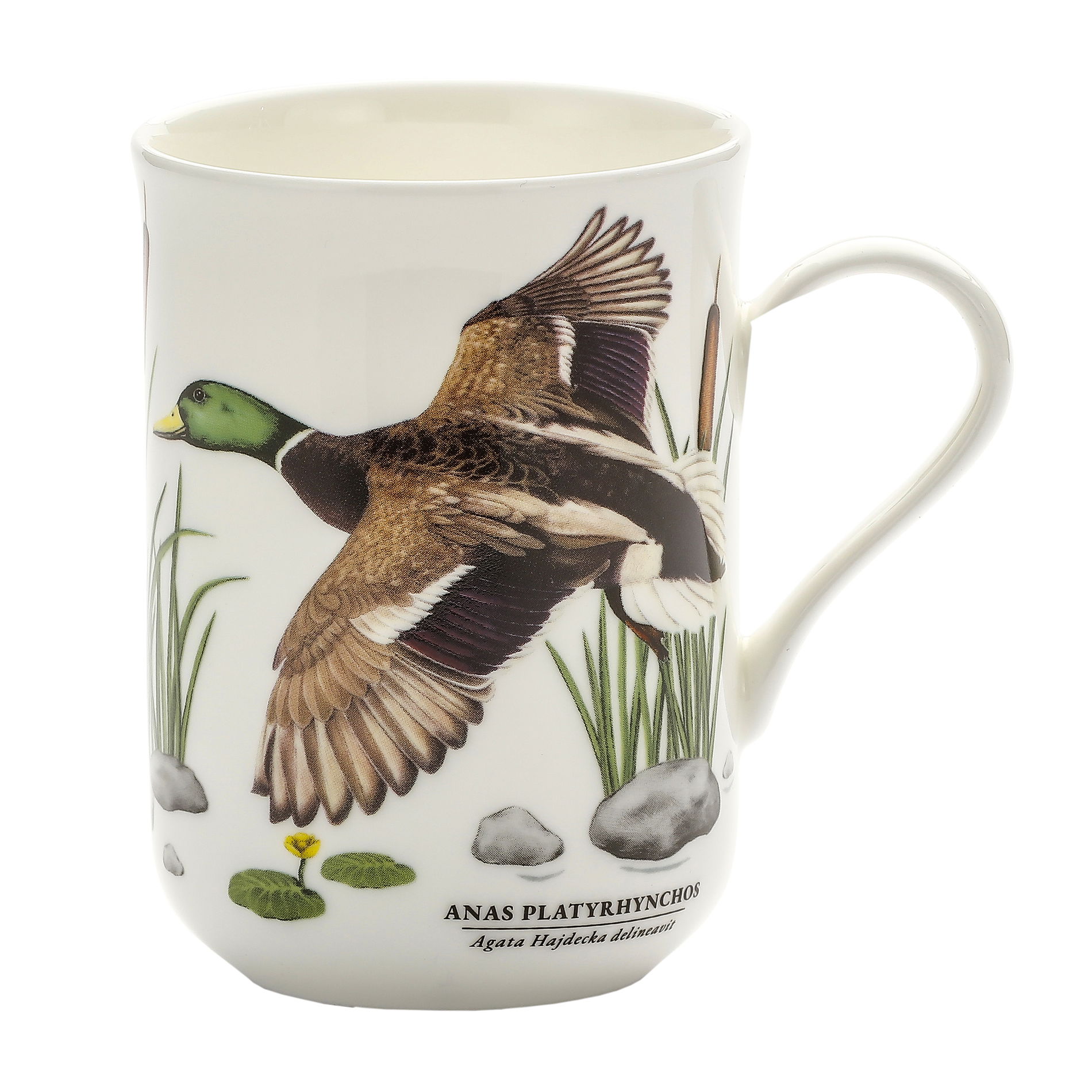 Kubek z kaczką porcelanowy BY AGATA HAJDECKA 300 ml