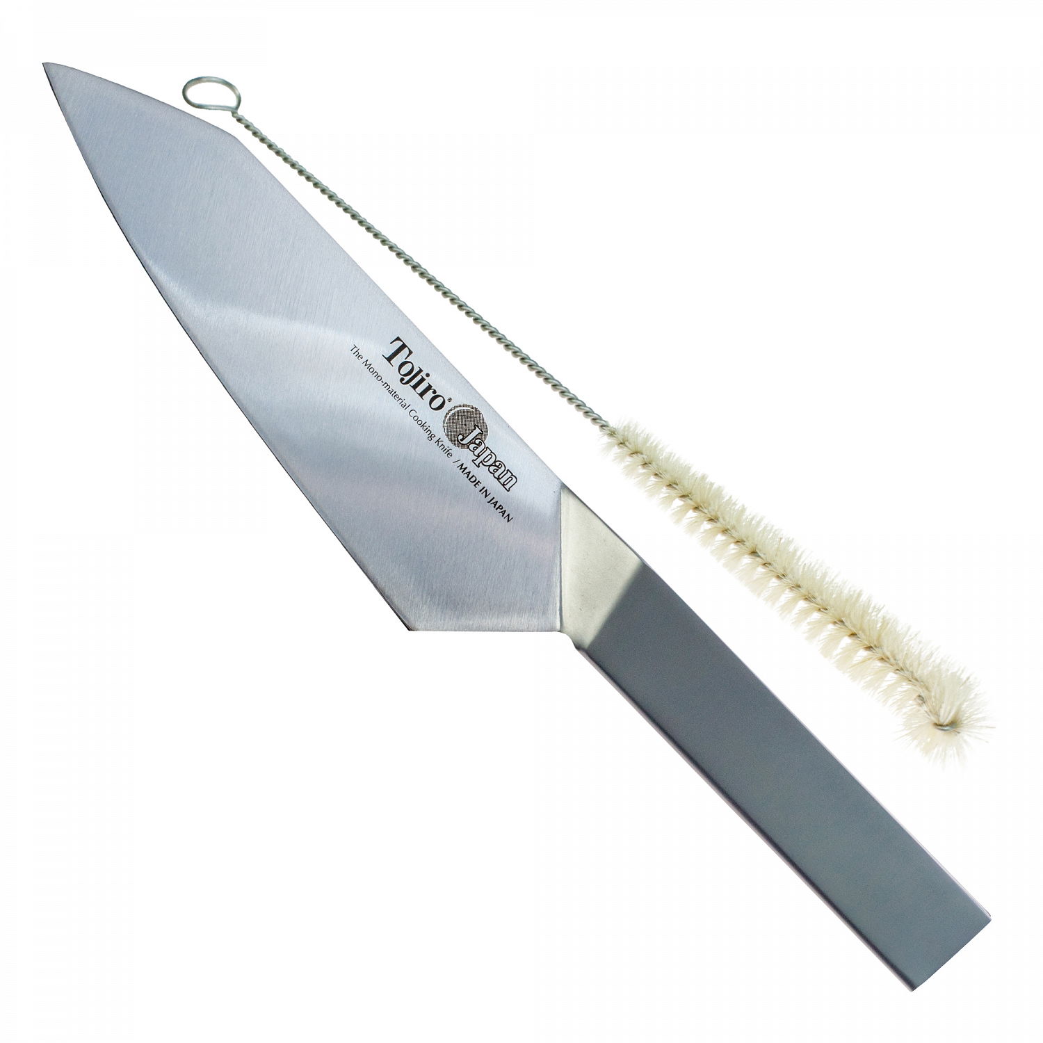 Santoku nôž z nehrdzavejúcej ocele TOJIRO ORIGAMI POLISHED 16,5 cm