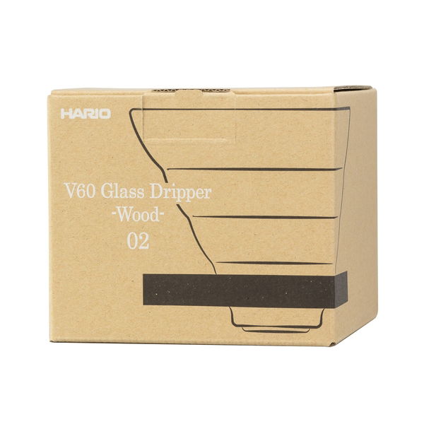HARIO Drip V60-02 - skleněný dripper na kávu