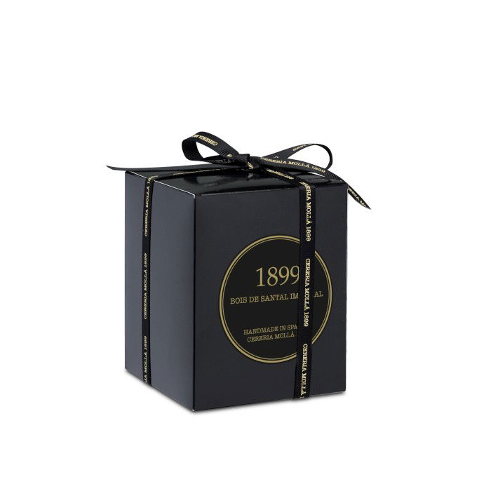 Sójová voňavá sviečka v pohári CERERIA MOLLA GOLD EDITION IMPERIAL BOIS DE SANTAL 230 g