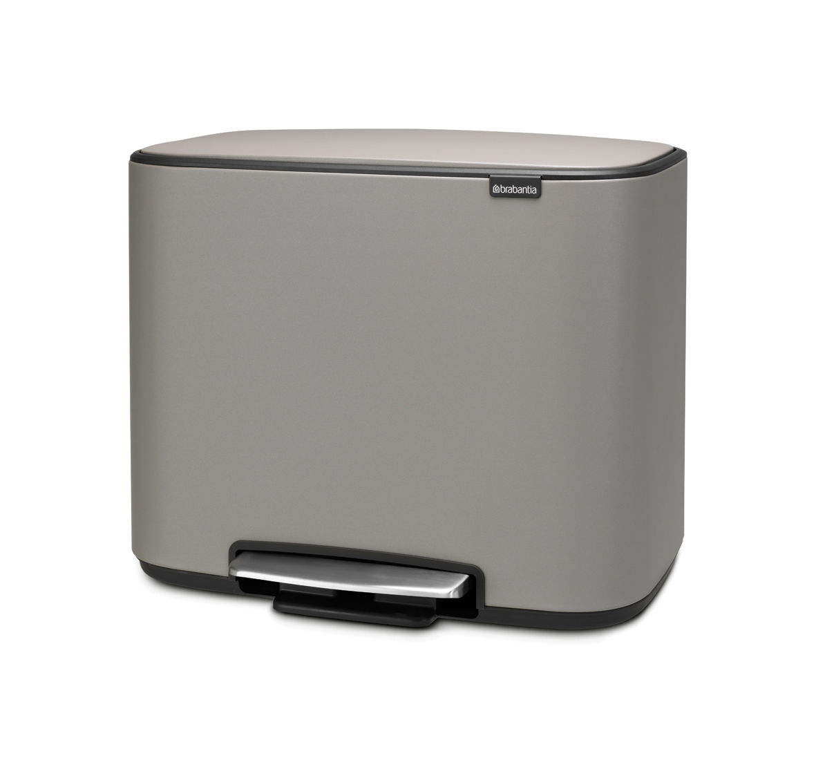 BRABANTIA Touch Bin Bo 36 l - nerezový odpadkový koš s pedálem