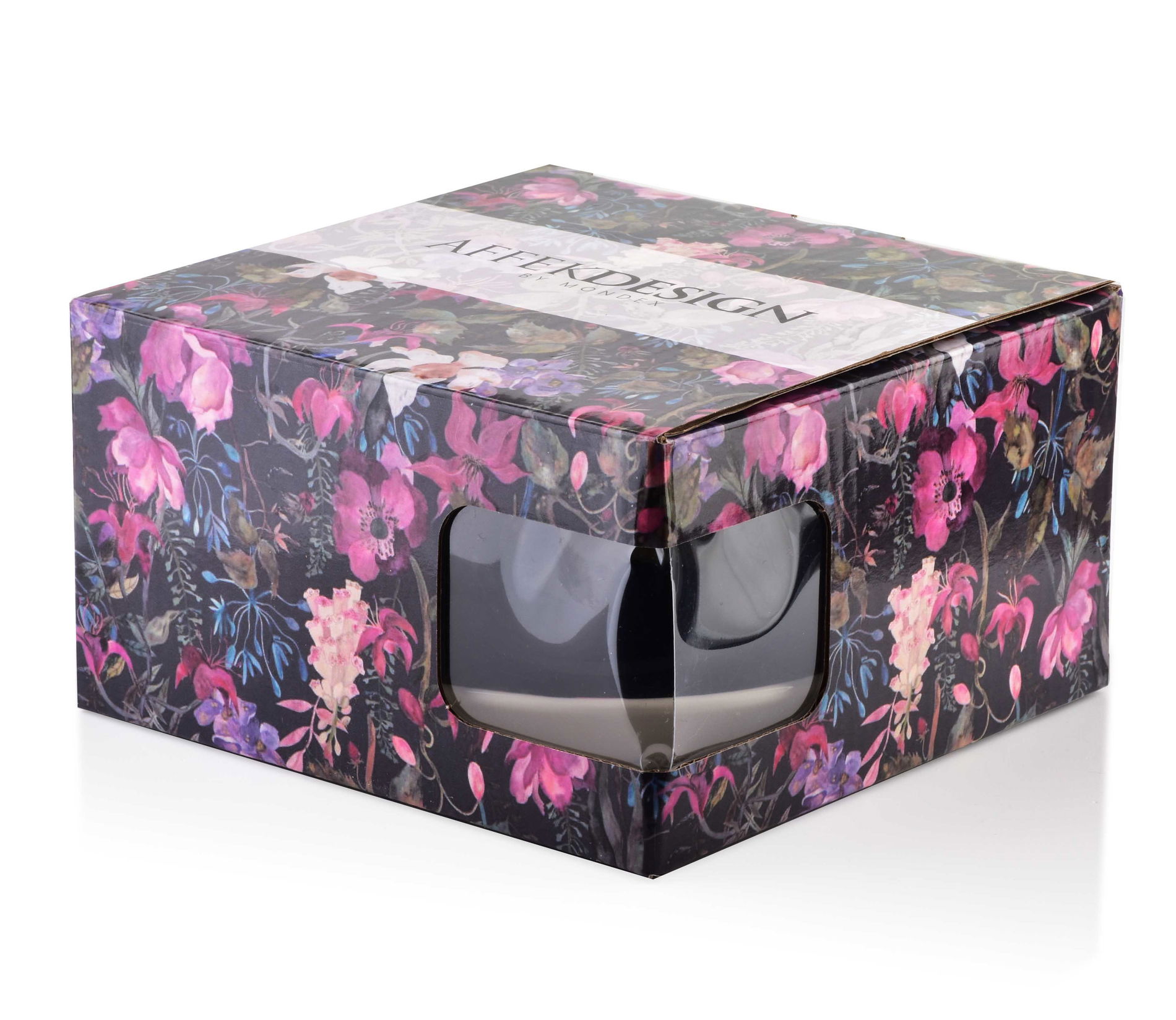 Porcelánový šálek na kávu a čaj s podšálkem AFFEK DESIGN HARPER 250 ml