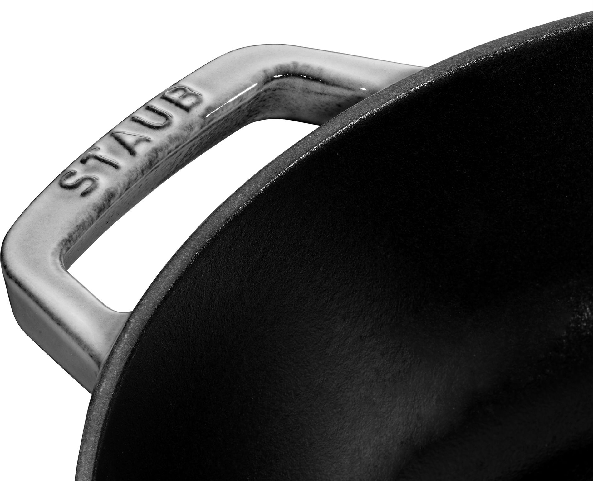 STAUB 24 cm - železná panvica s pokrievkou