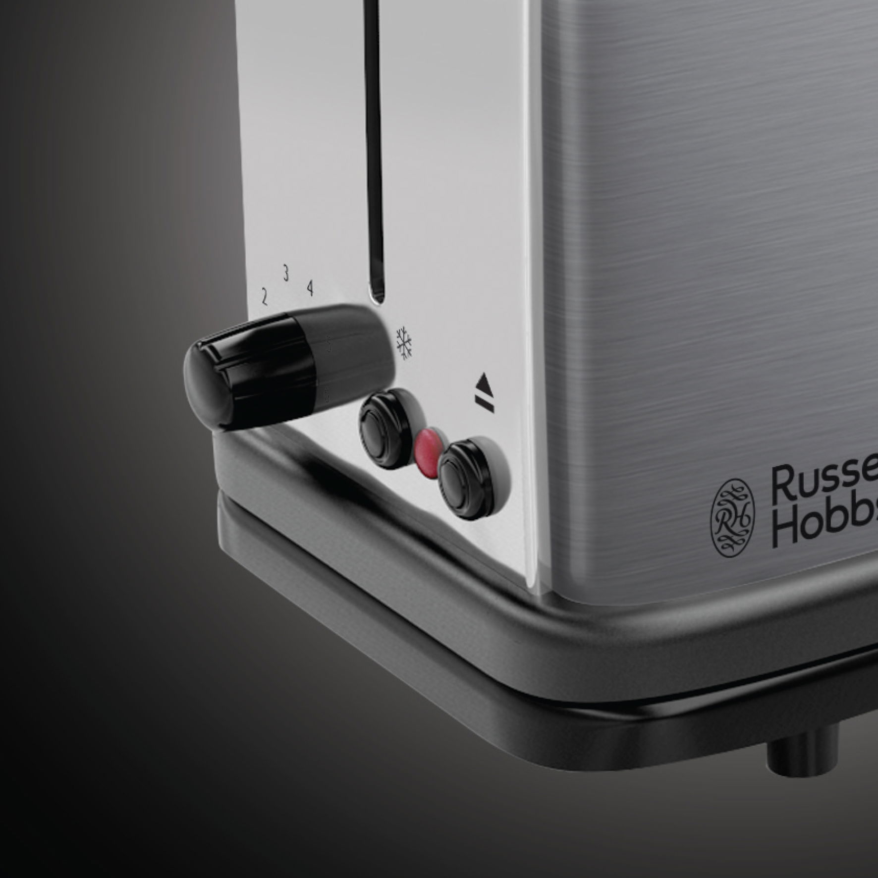 RUSSELL HOBBS Adventure Long Slot 1000 W – nerezový, elektrický toustovač/topinkovač