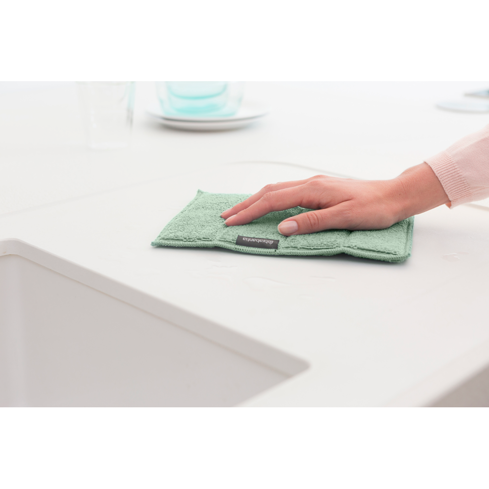 BRABANTIA Jade viacfarebné 3 ks. - univerzálne kuchynské utierky z mikrovlákna
