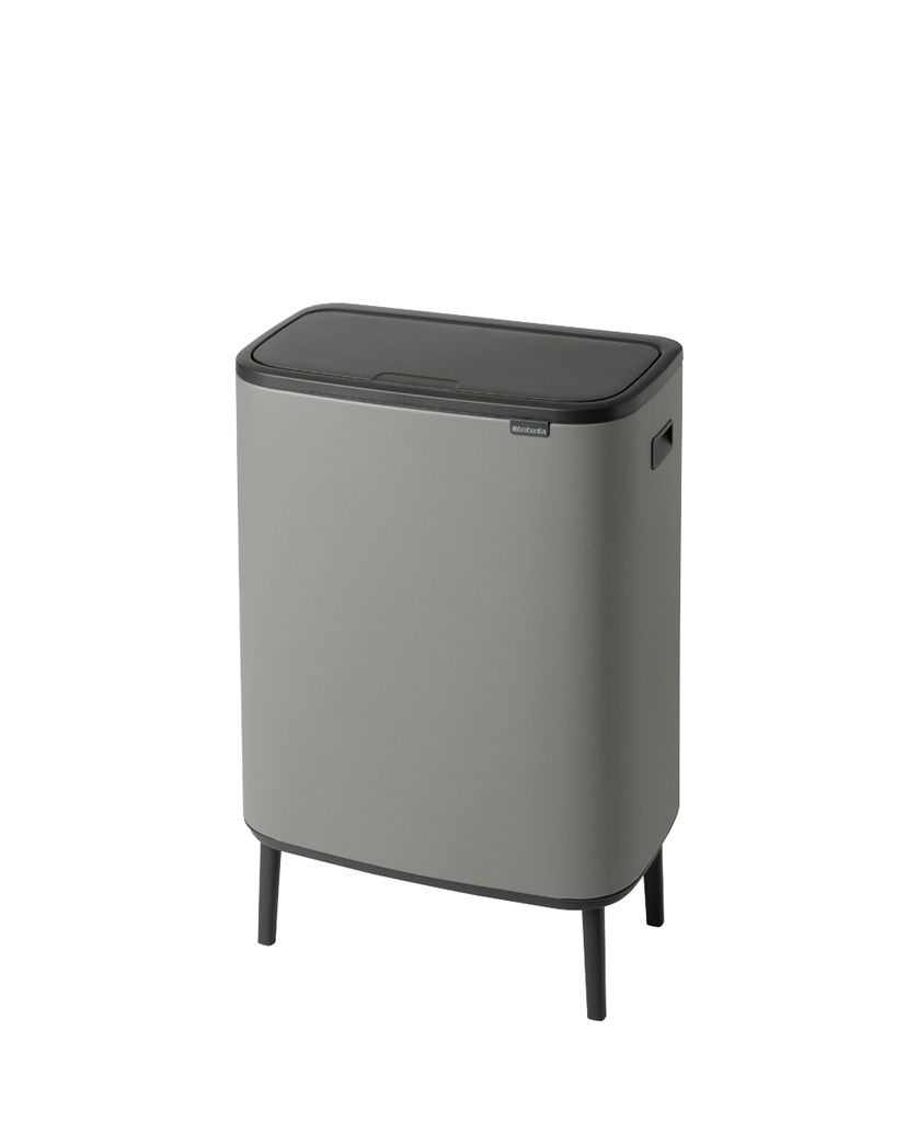 BRABANTIA Touch Bin Bo 60 l šedá - nerezový odpadkový koš