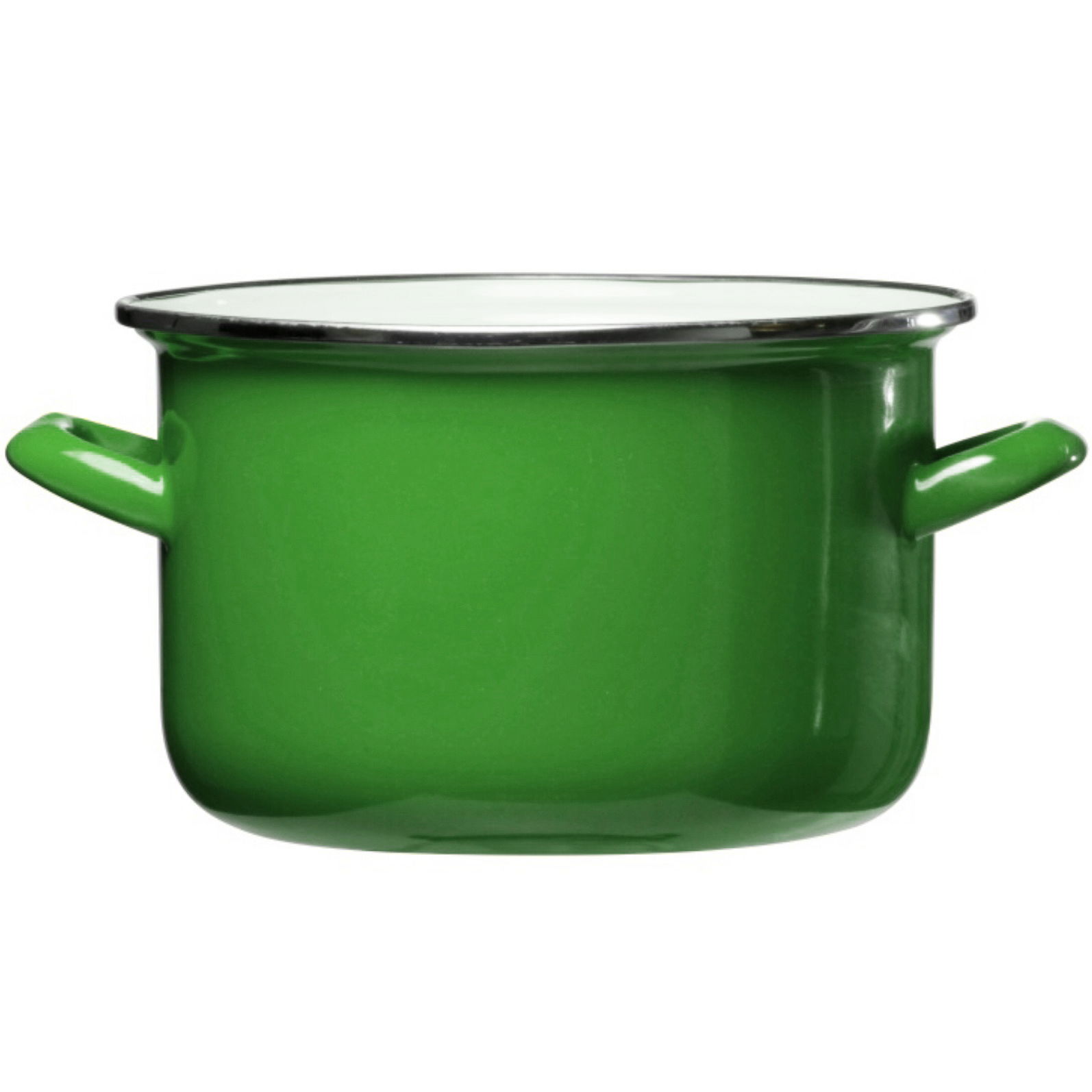 Smaltovaný hrnec EMALIA OLKUSZ COLORS ZELENÝ 1,8 l