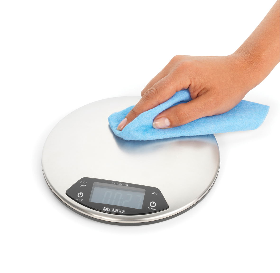 BRABANTIA Profile (480560) – ocelová digitální (elektronická) kuchyňská váha