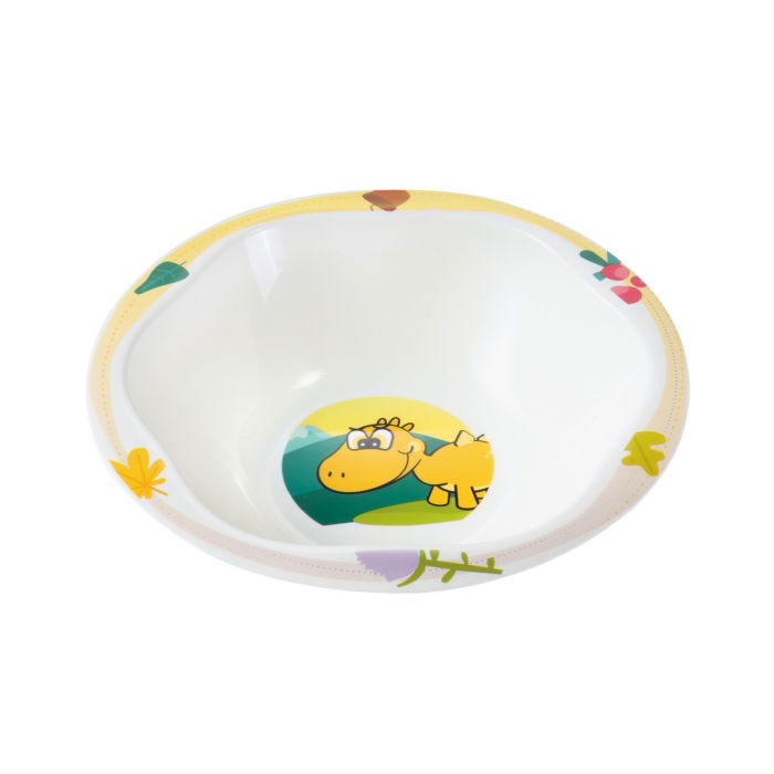 TESCOMA Dino 18 cm bílá - plastová mísa / salátová mísa pro děti