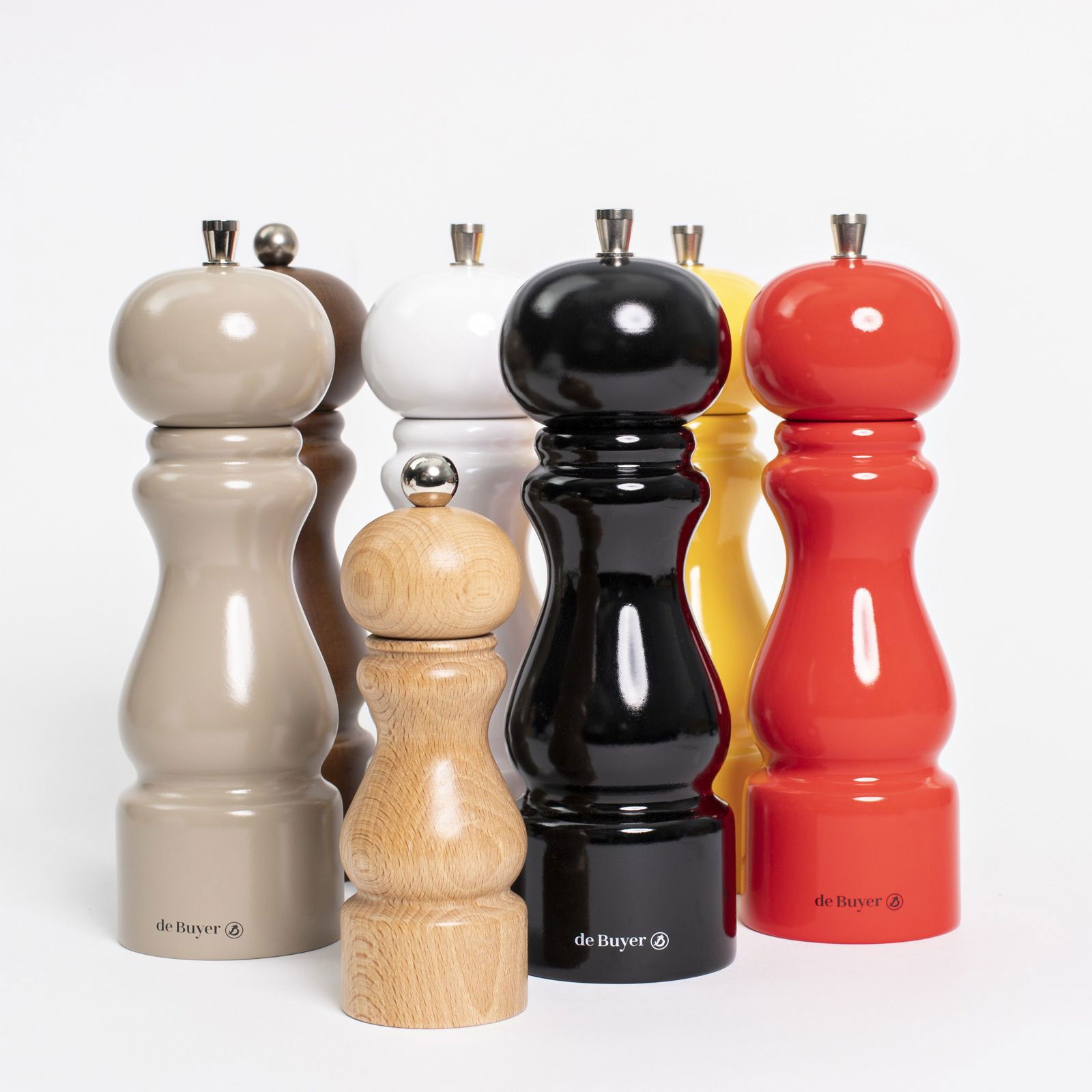 DE BUYER B Bois Rumba 20 cm - młynek do pieprzu drewniany ręczny