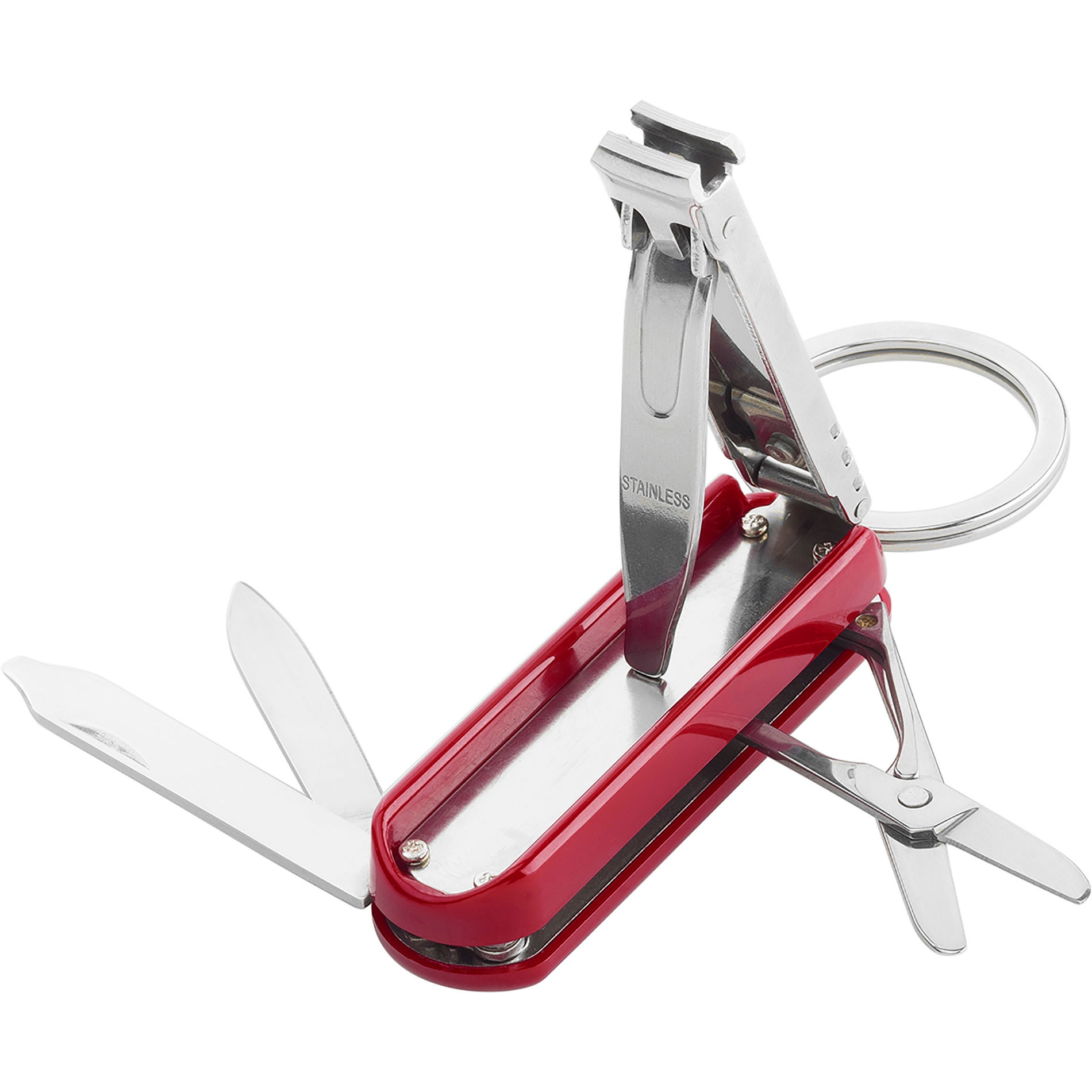 ZWILLING Classic Inox czerwony - scyzoryk ze stali nierdzewnej