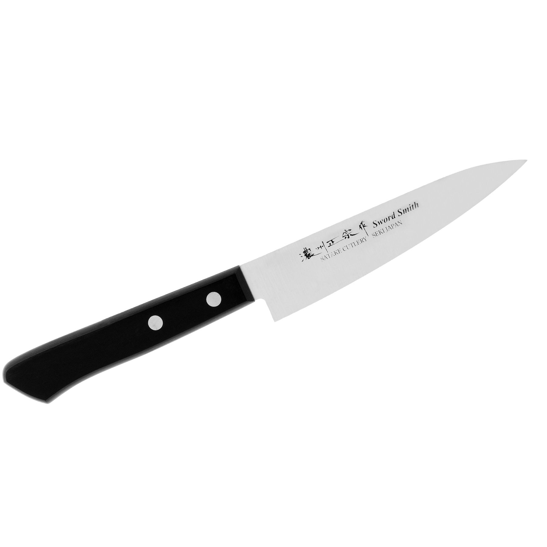 SATAKE MV Paka 12 cm černý - univerzální nůž z nerezové oceli