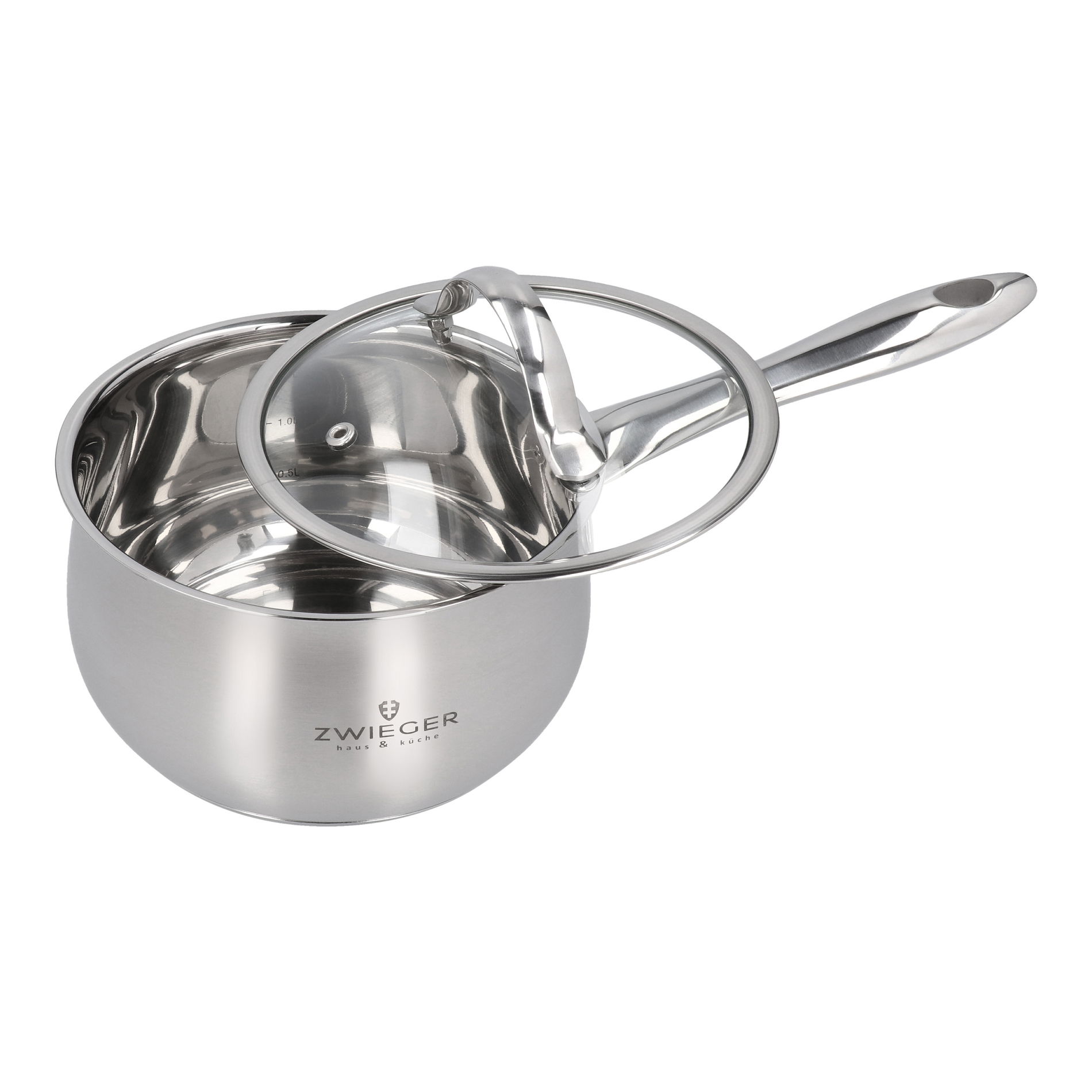 ZWIEGER Practi Plus 1,9 l - nerezový kastrol s poklicí