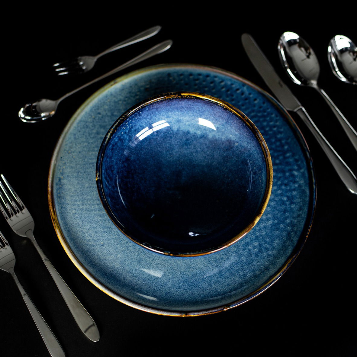 Hluboký talíř 26 cm DEEP BLUE - VERLO