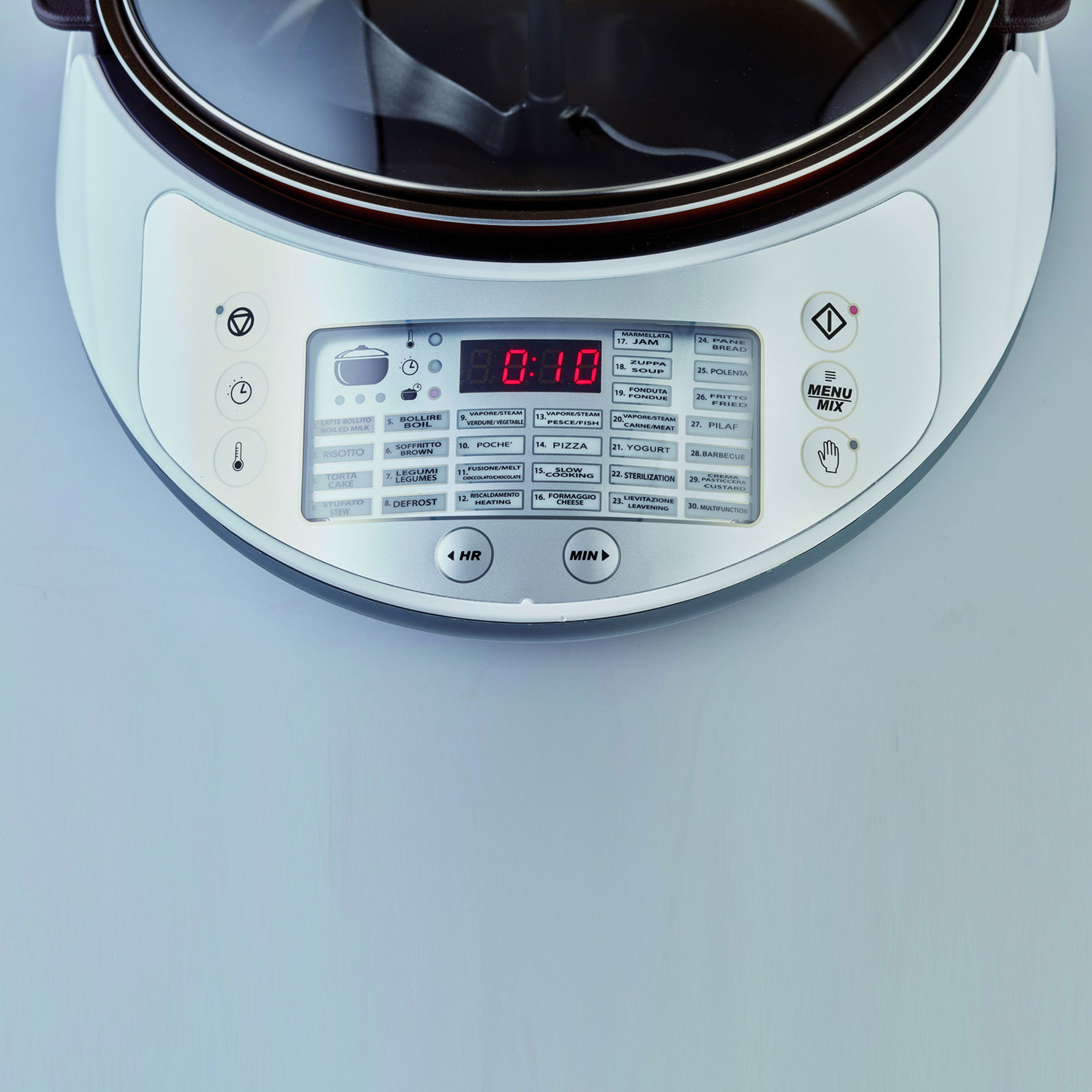 ARIETE Twist 1900 W szary - multicooker plastikowy