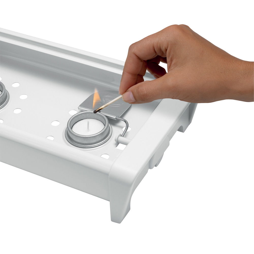BRABANTIA PROFESSIONAL WHITE (477164) - Ocelový ohřívač potravin