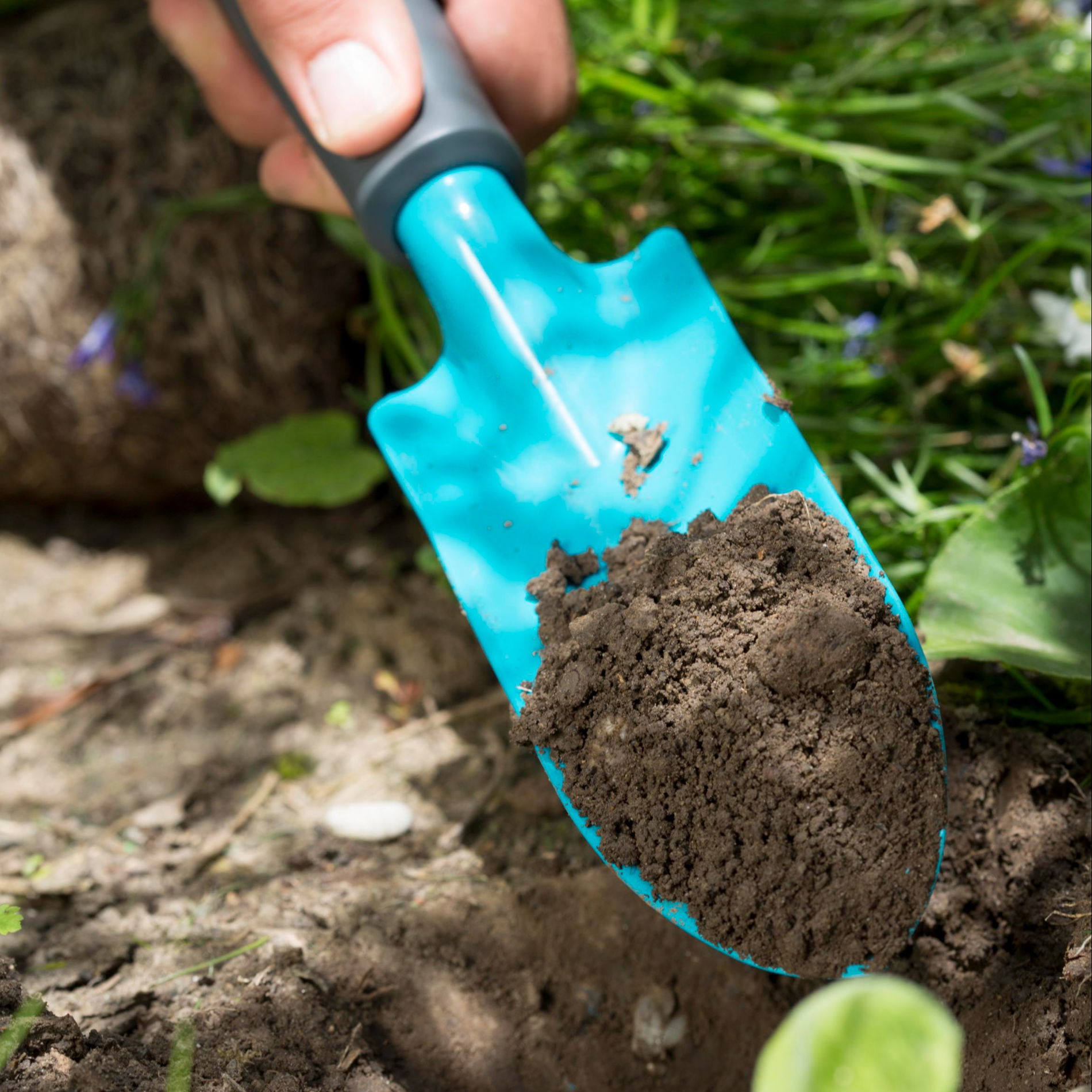 GARDENA záhradné náradie S - oceľová záhradná lopatka