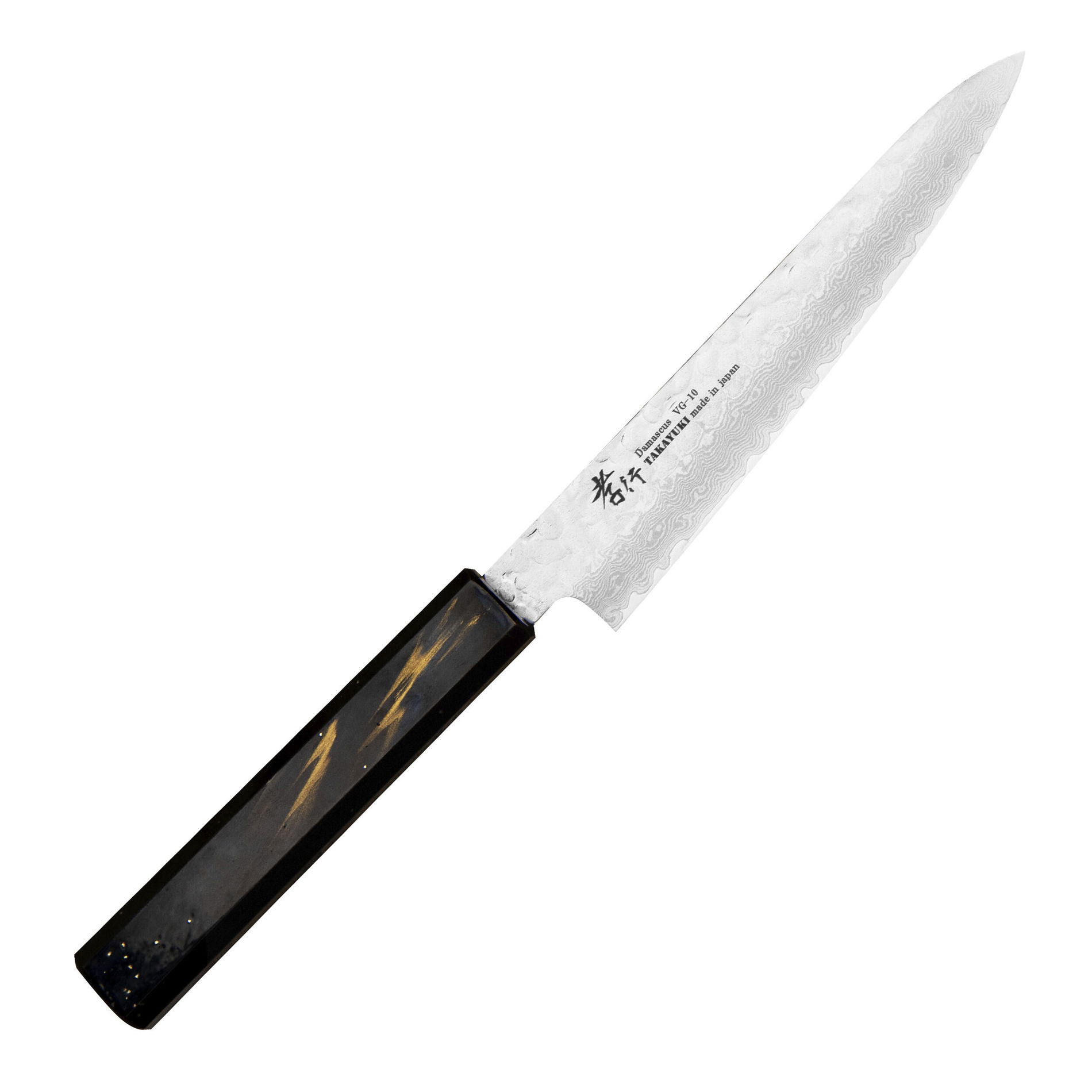 SAKAI TAKAYUKI Urushi Saiu 15 cm - univerzálny japonský nôž z damaskej ocele