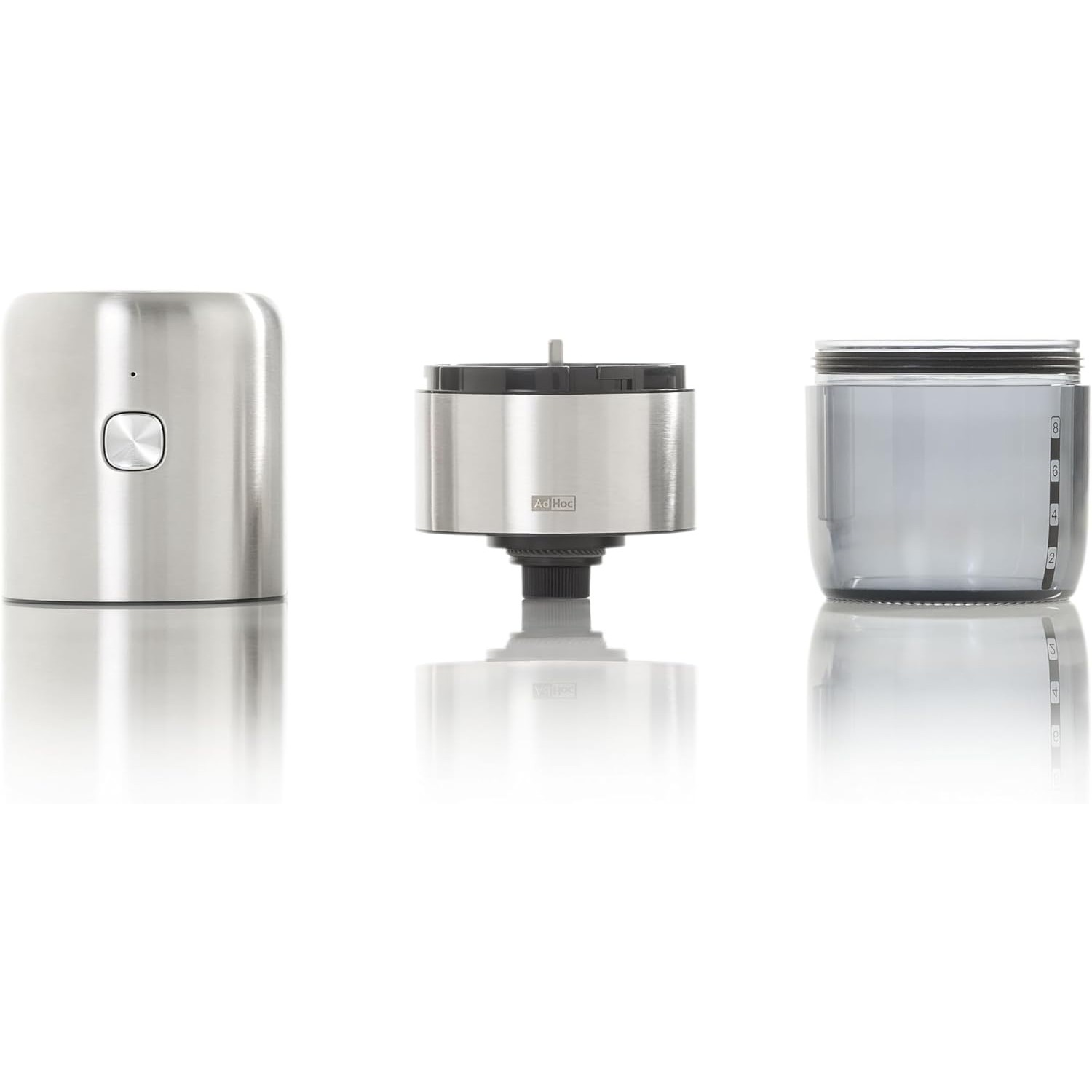 ADHOC I.Mill stalowy - młynek do kawy elektryczny