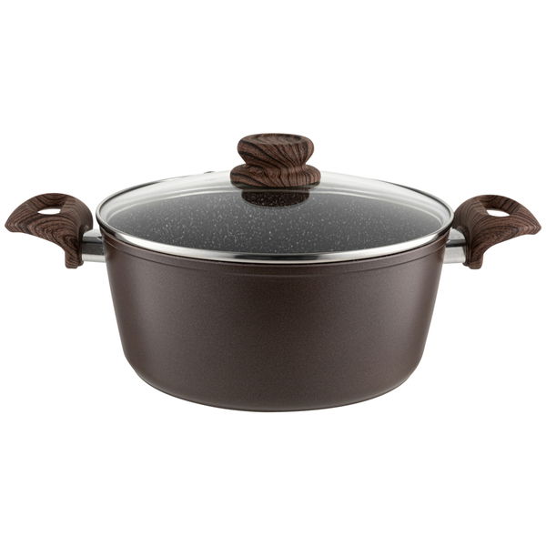 Garnek aluminiowy z pokrywką FLORINA MORENO 4 l