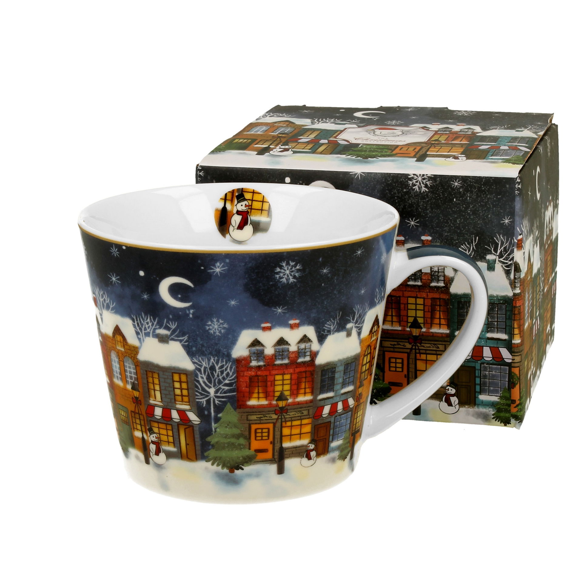 DUO CHRISTMAS CITY vianočný hrnček 600 ml